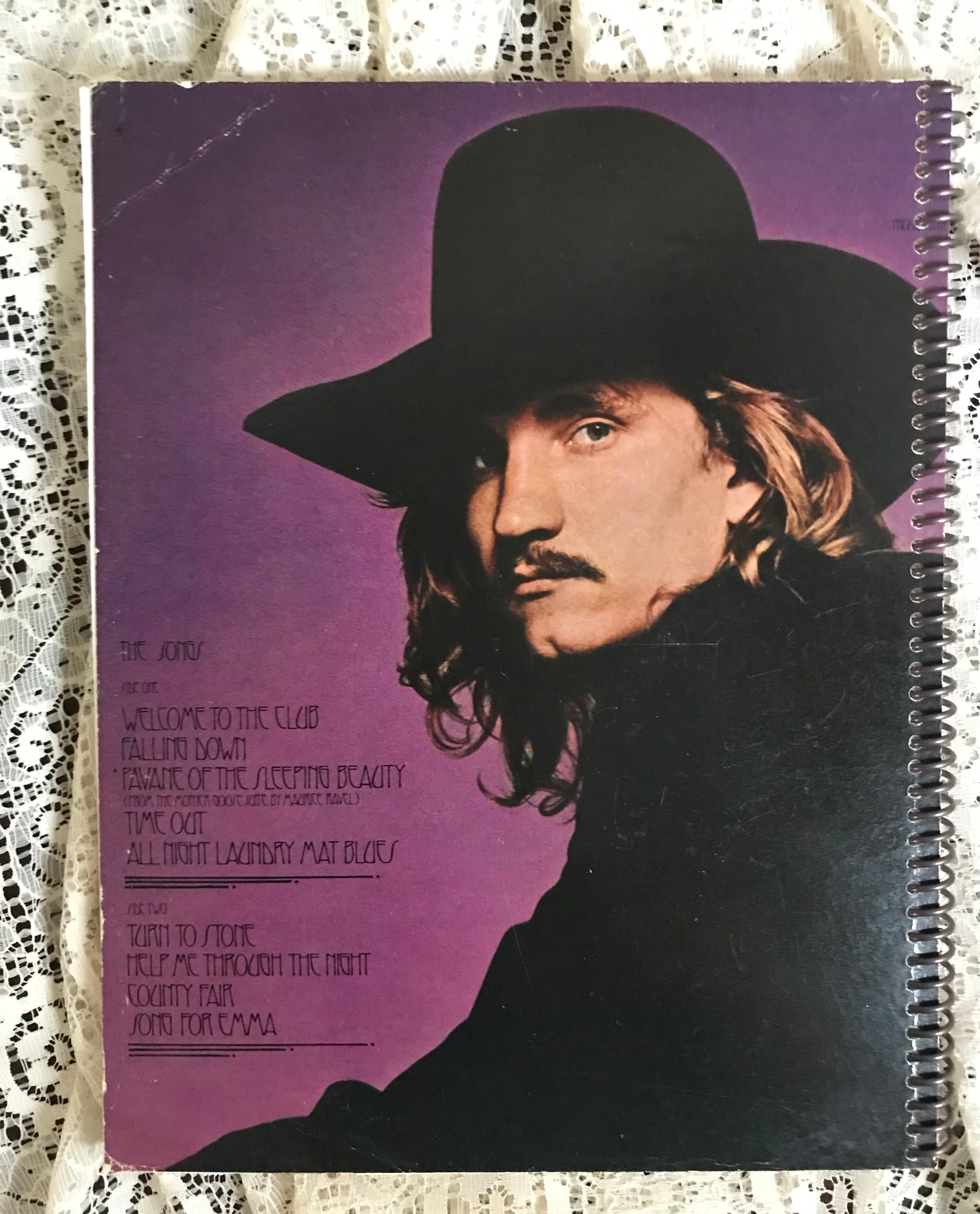 Joe Walsh Recycled Album Cover Notebook