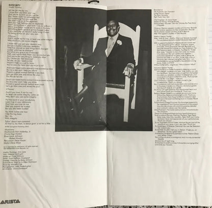Aretha Franklin Who's Zoomin Who Album Cover Notebook