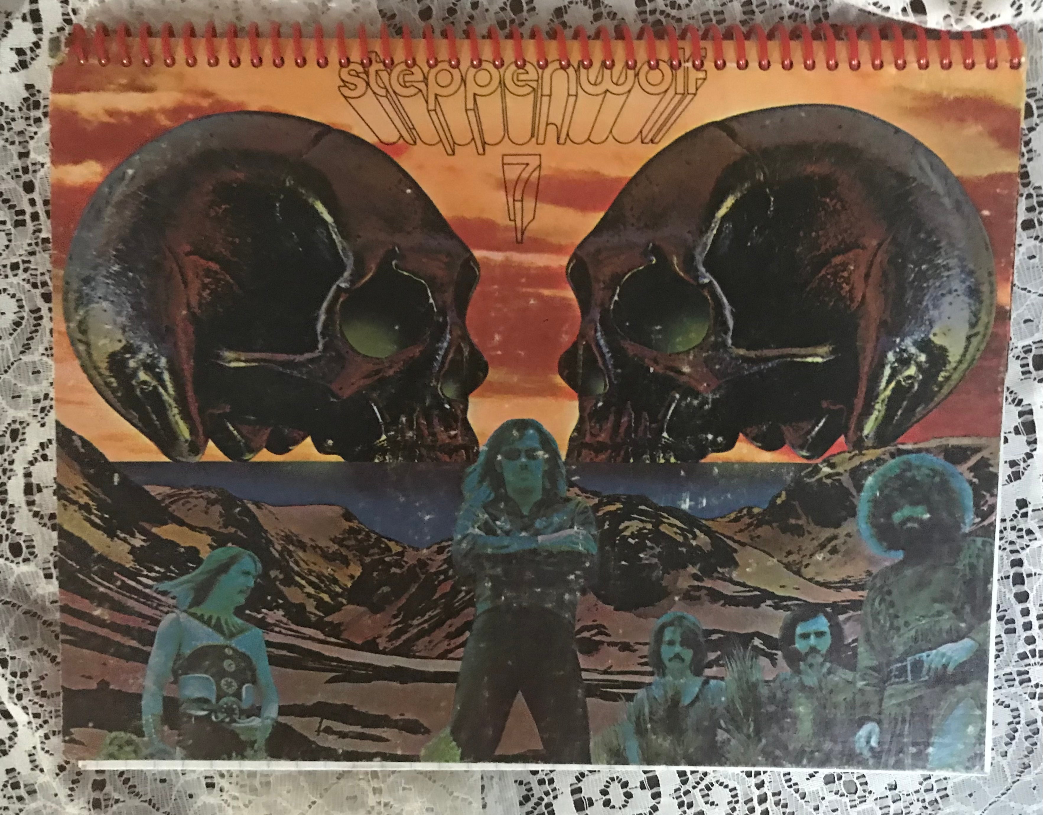 Steppenwolf 7 Album Cover Notebook