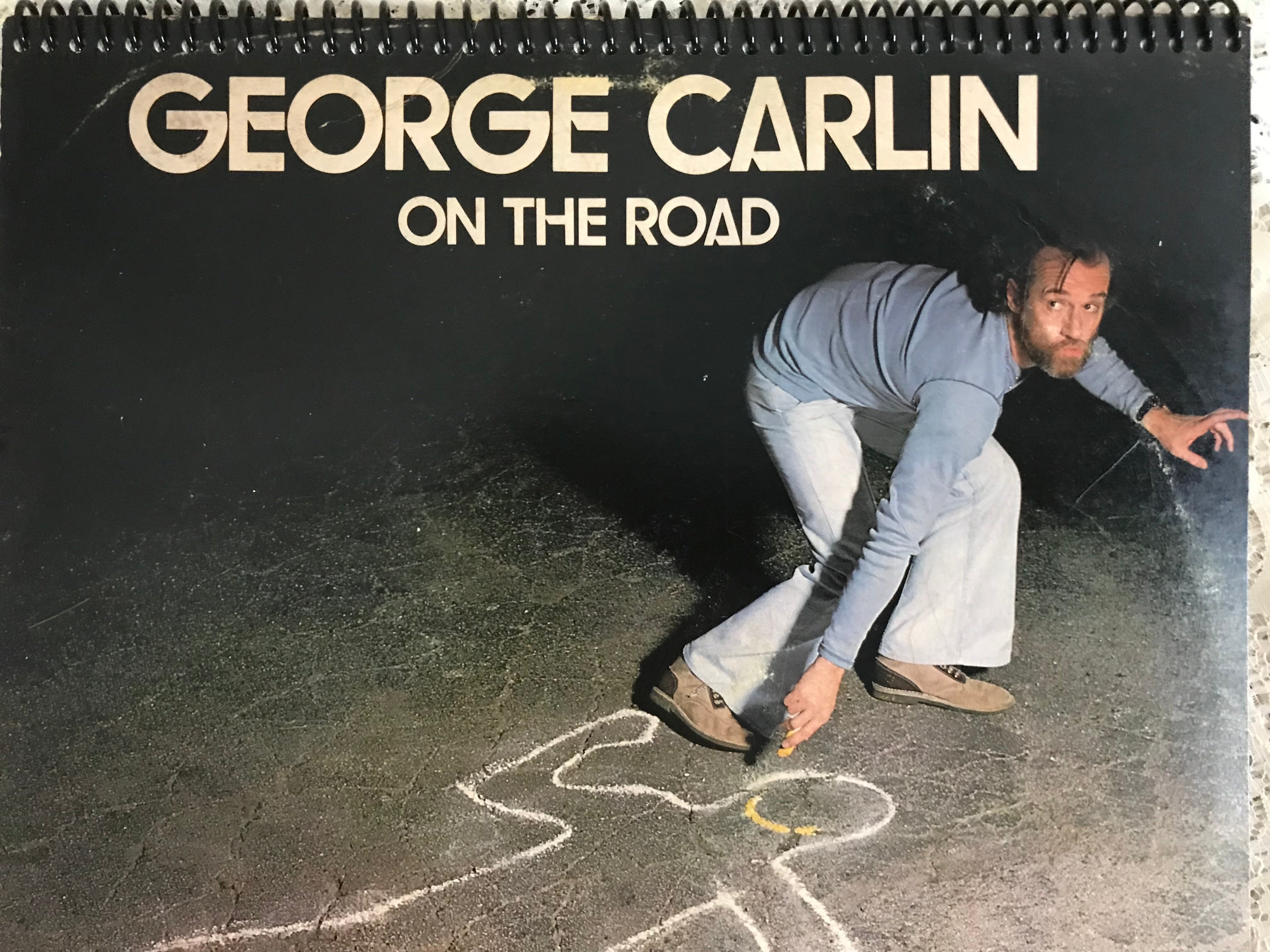 George Carlin Album Cover Notebook