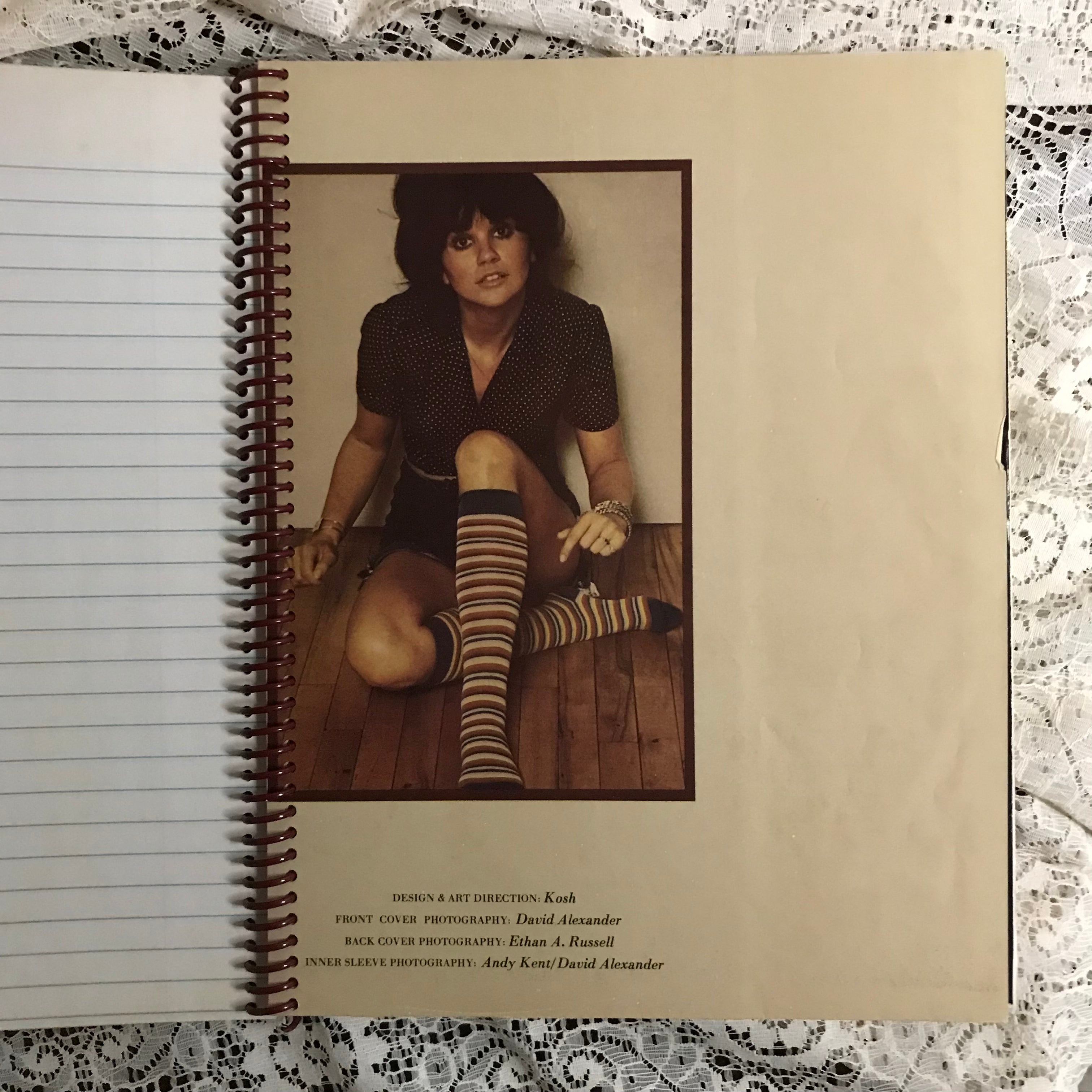 Linda Ronstadt's Greatest Hits  Album Cover Notebook