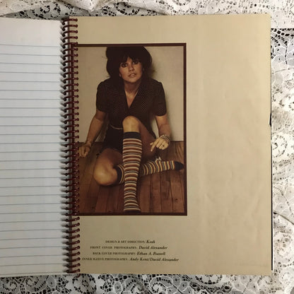 Linda Ronstadt's Greatest Hits  Album Cover Notebook