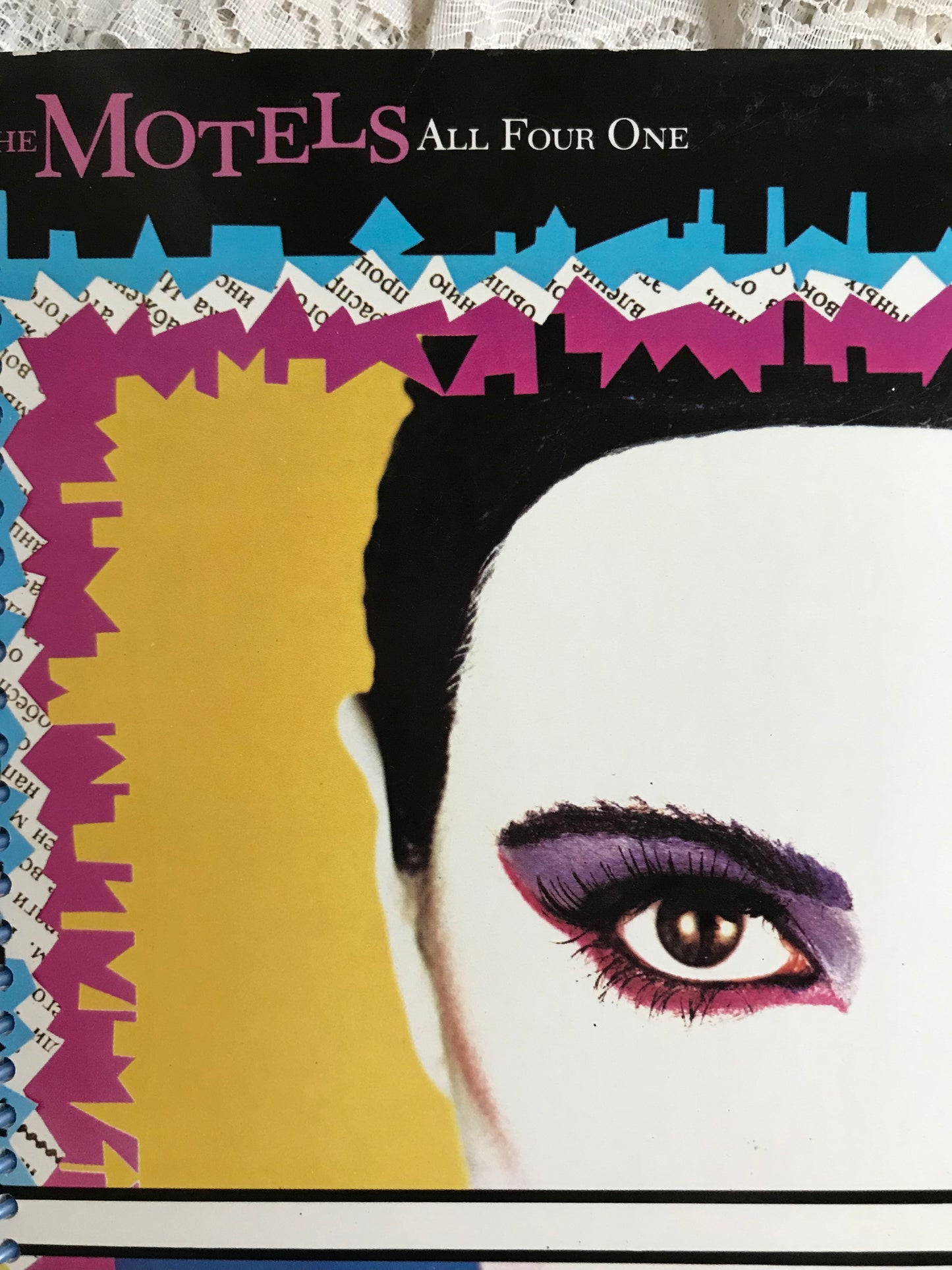 The Motels Album Cover Notebook