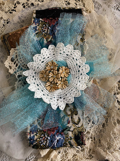 Glamorous Upcycled Wrist Cuff