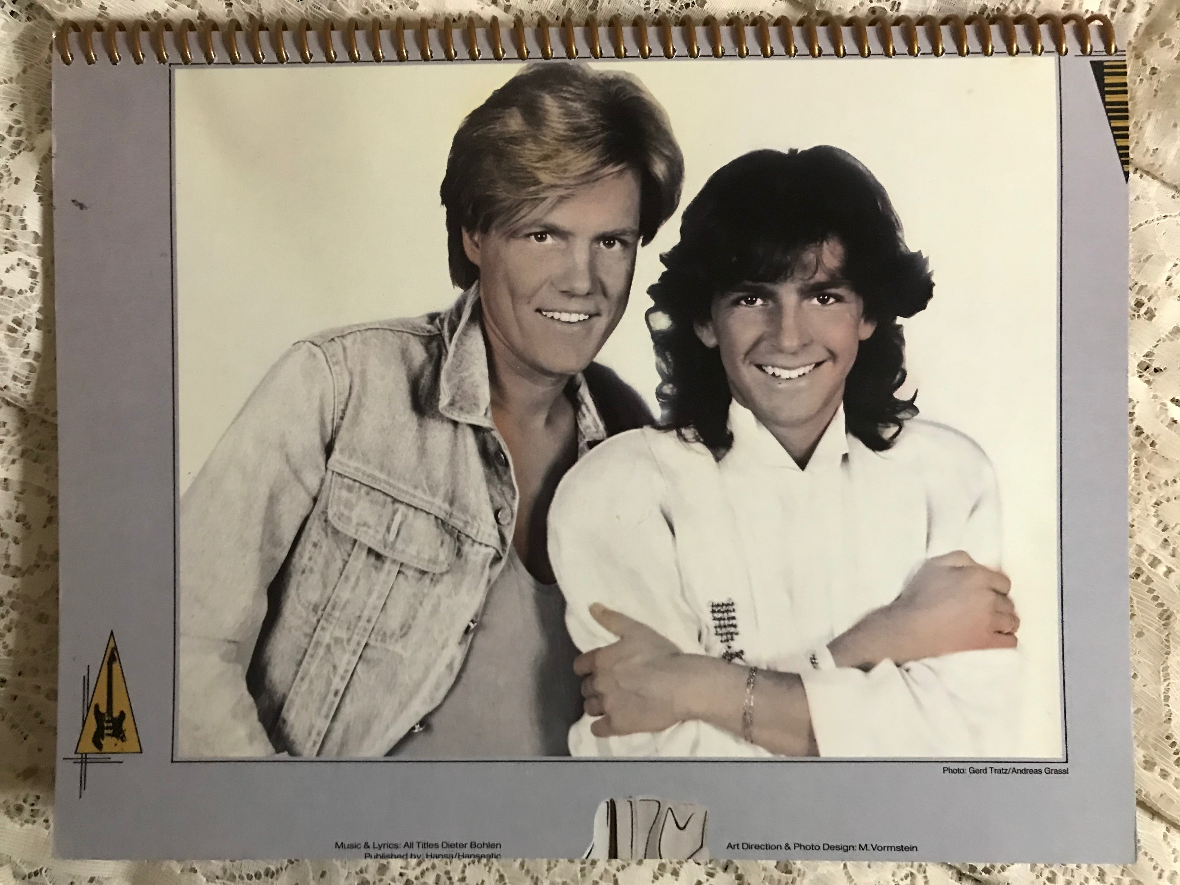 Modern Talking Album Cover Notebook