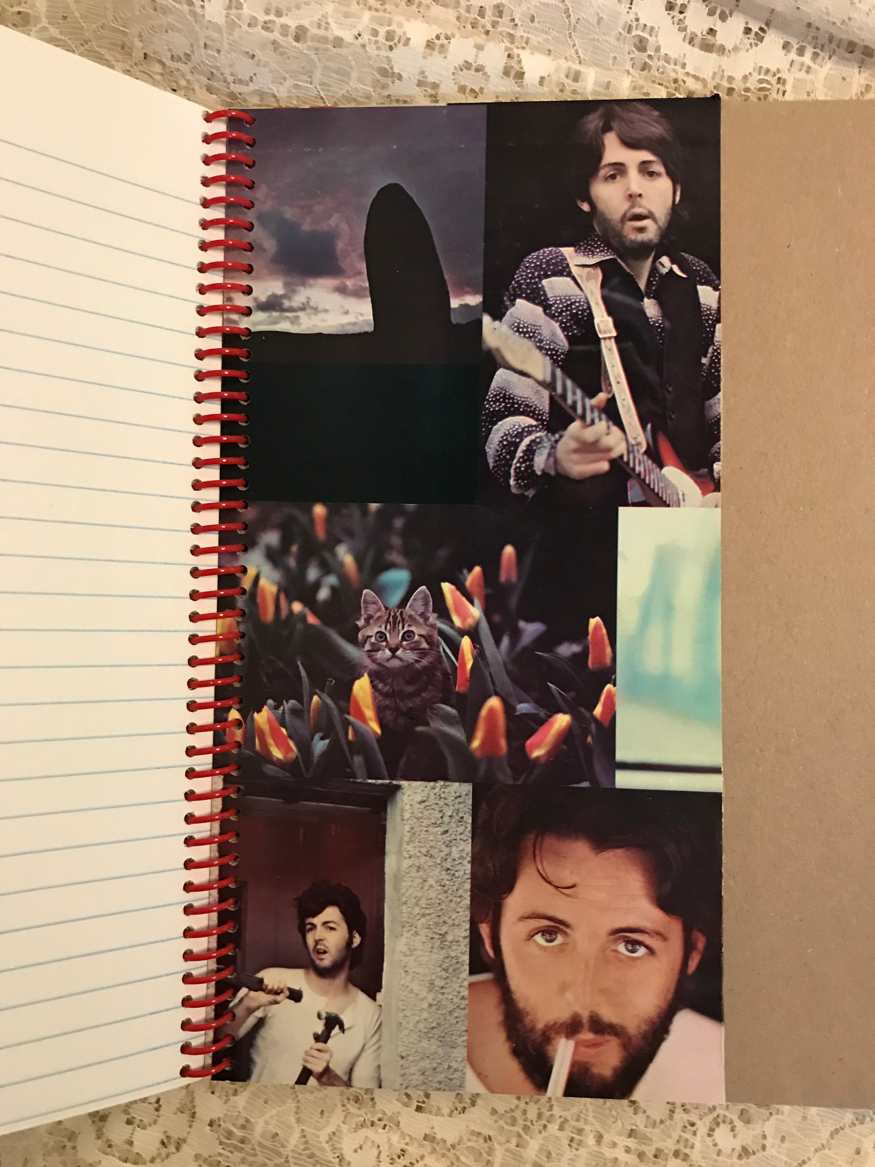 Paul McCartney Album Cover Notebook