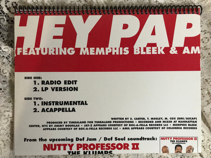 Jay Z Hey Papi Album Cover Notebook