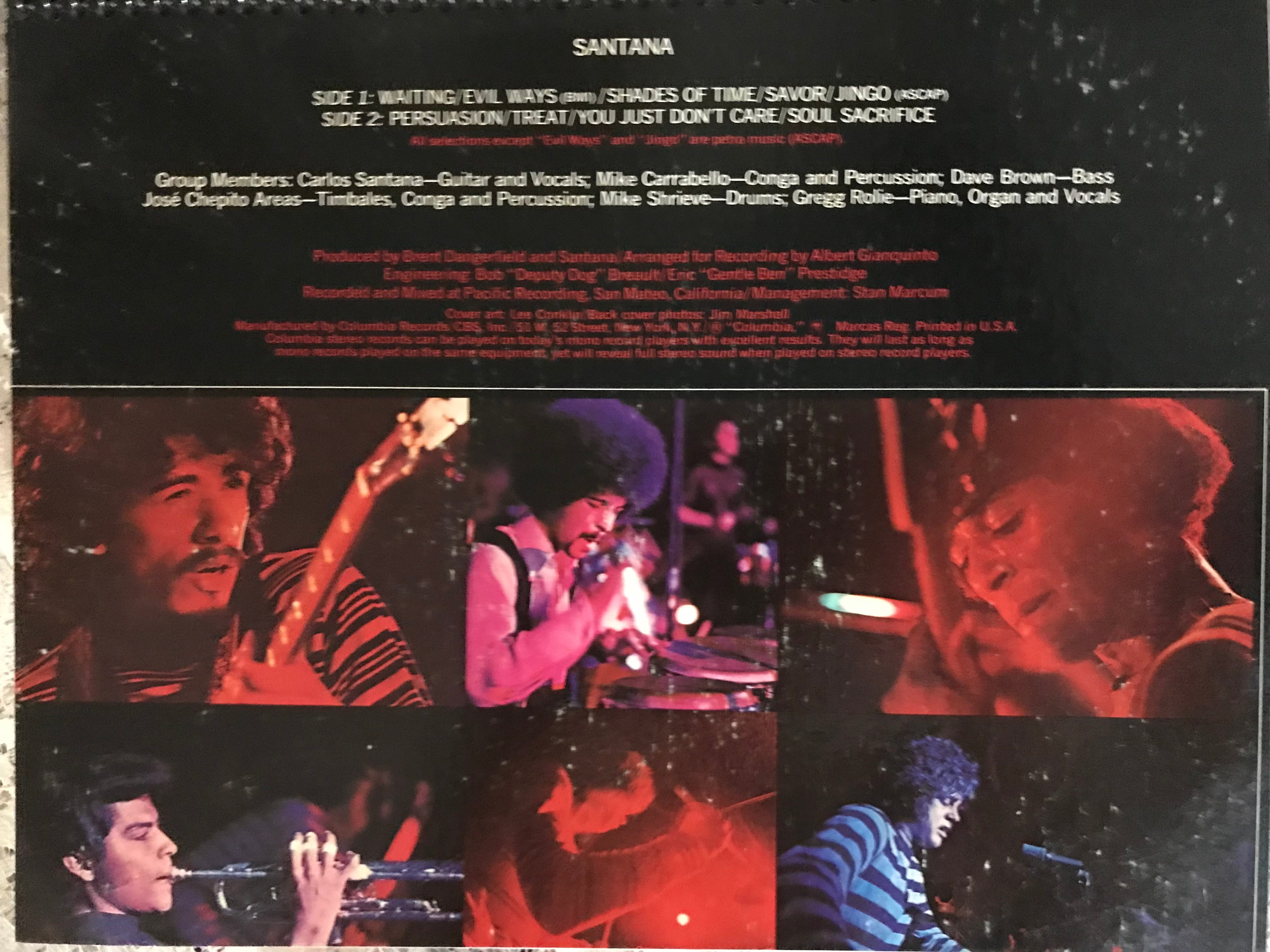 Santana Album Cover Notebook