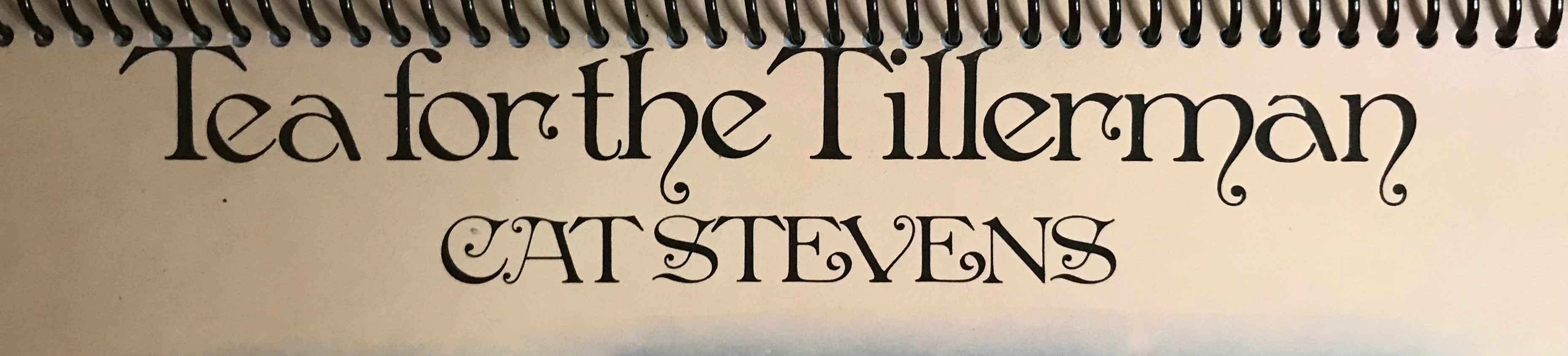 Cat Stevens Tea For The Tillerman Album Cover Notebook