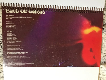 Jimi Hendrix Album Cover Notebook