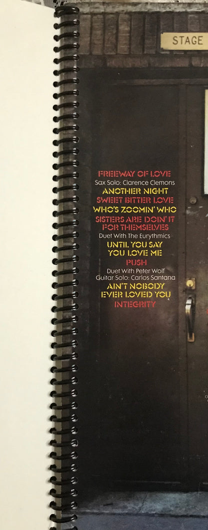 Aretha Franklin Who's Zoomin Who Album Cover Notebook