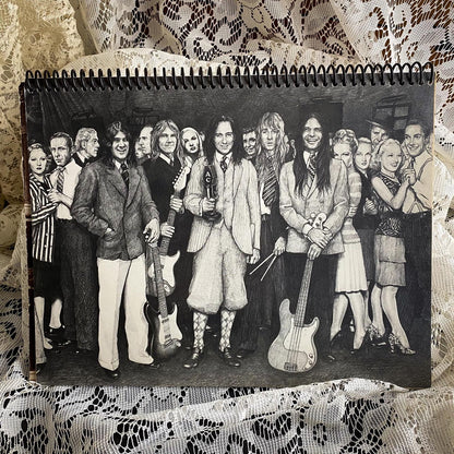 Alice Cooper's Greatest Hits Album Cover Notebook