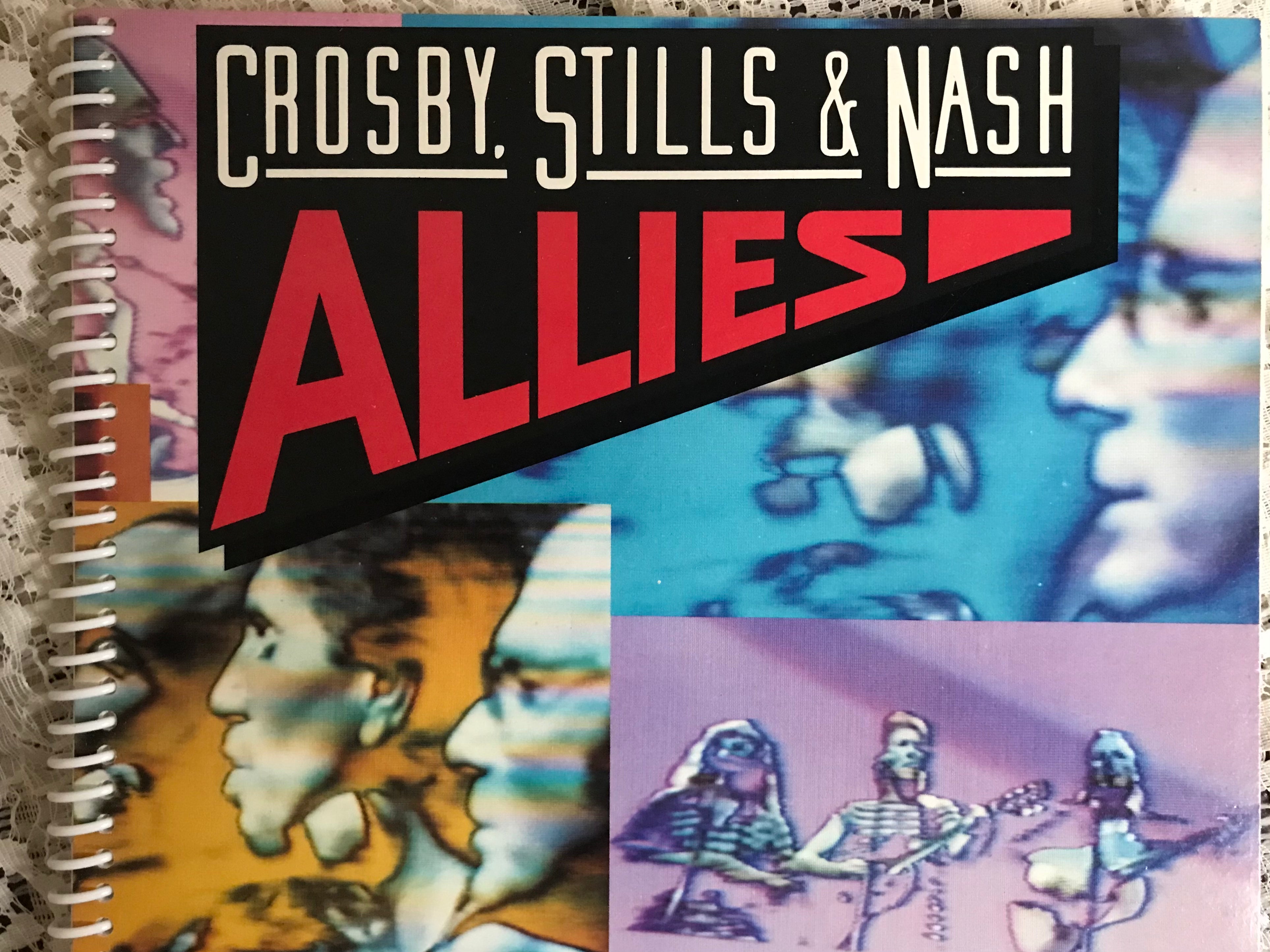 Crosby Stills and Nash Allies Album Cover Notebook