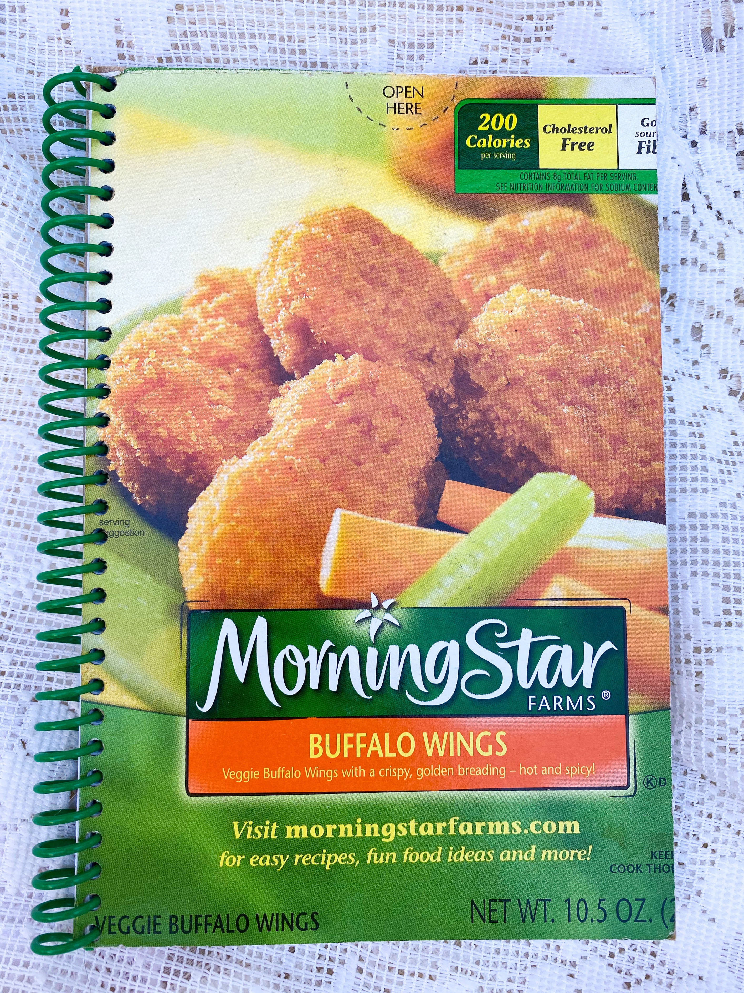 Morningstar Farms Buffalo Wings Recycled Notebook