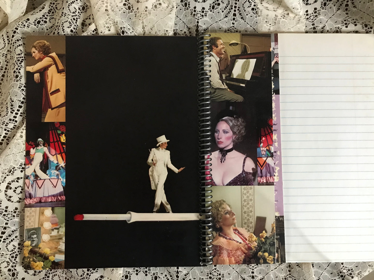Barbra Streisand Funny Lady Album Cover Notebook