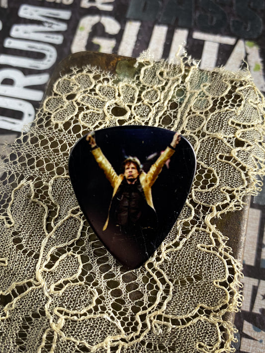 Guitar Pick Pin - Mick Jagger - The Rolling Stones