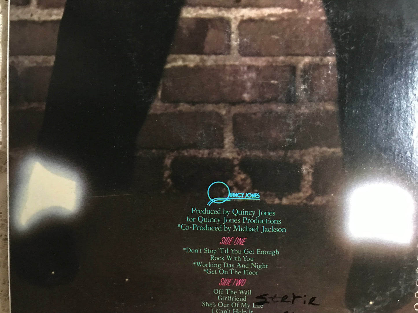 Michael Jackson Off the Wall Album Cover Notebook