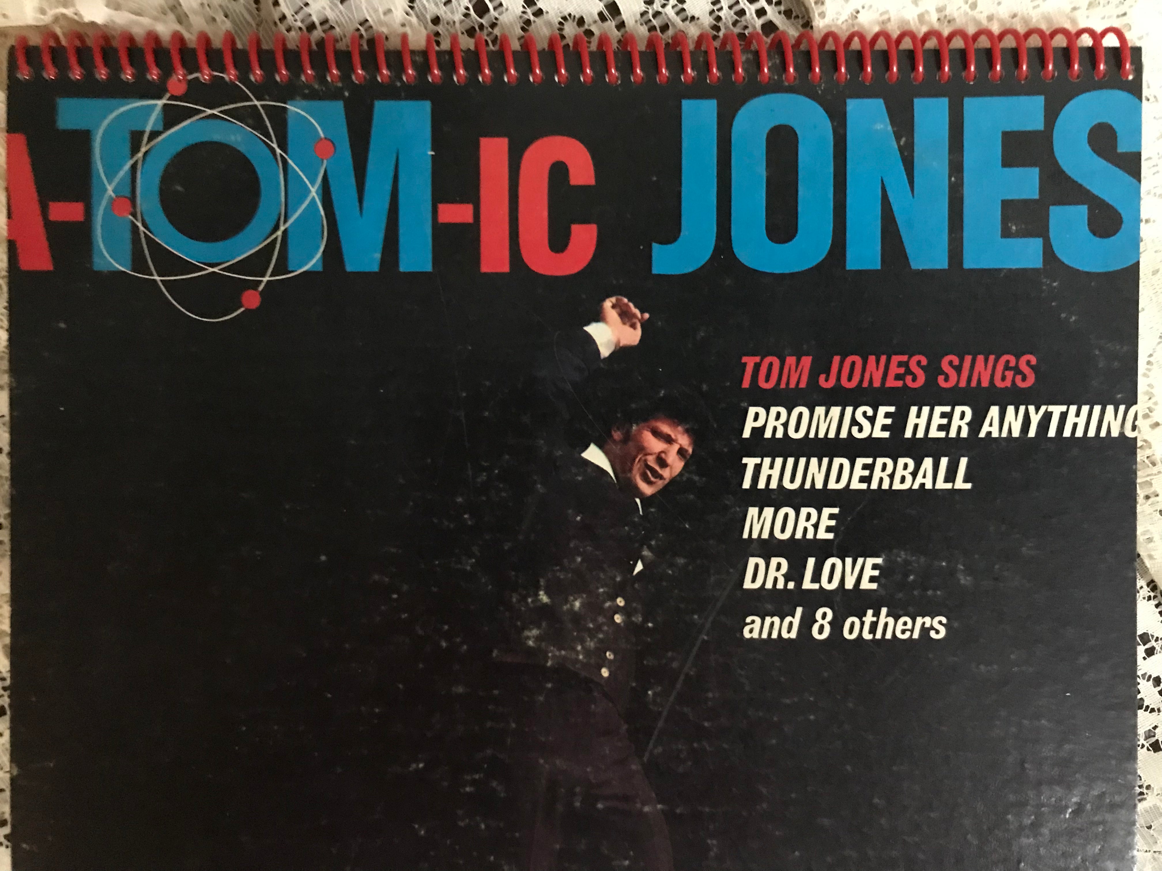 Tom Jones Atomic Album Cover Notebook