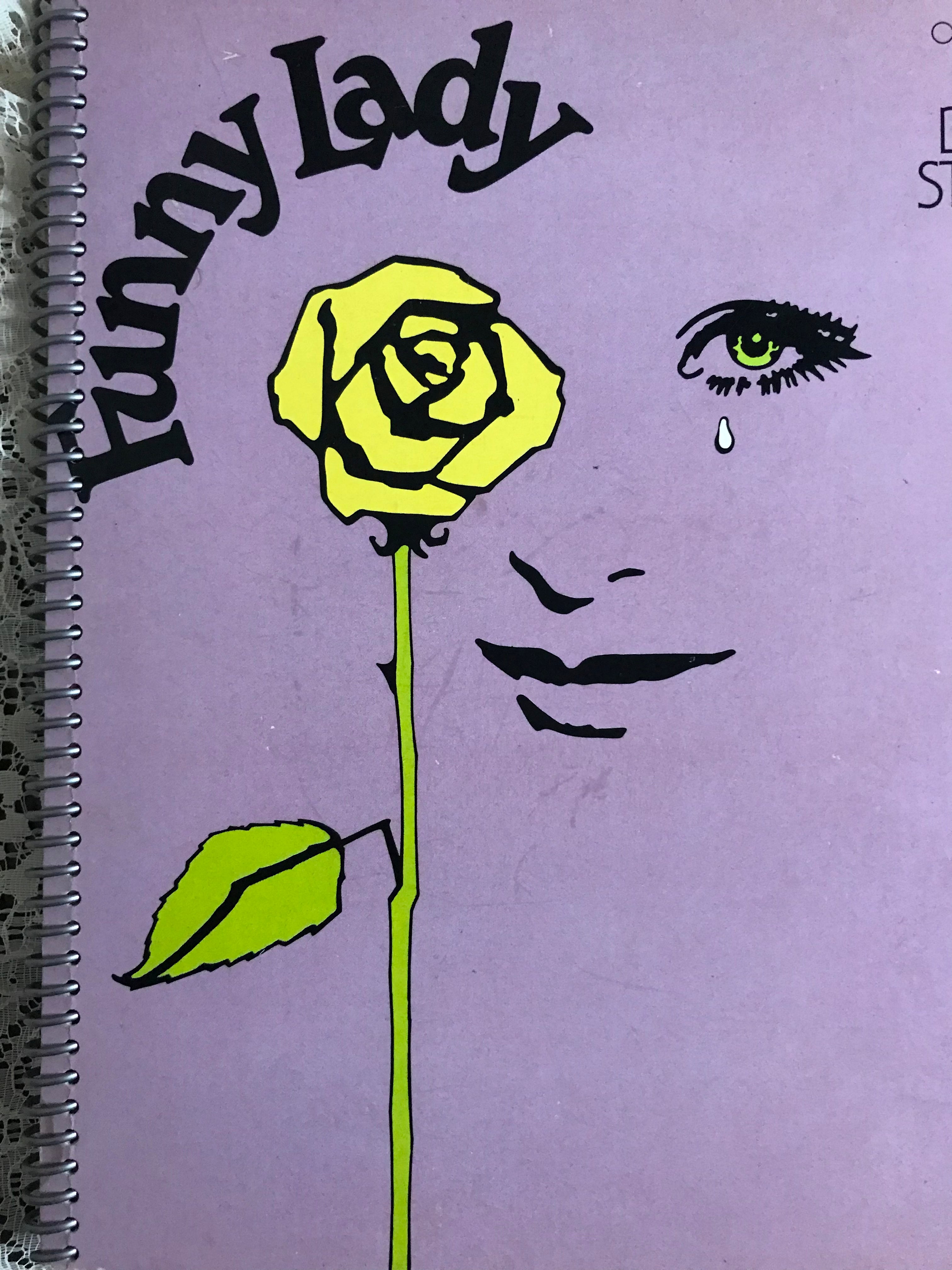 Barbra Streisand Funny Lady Album Cover Notebook