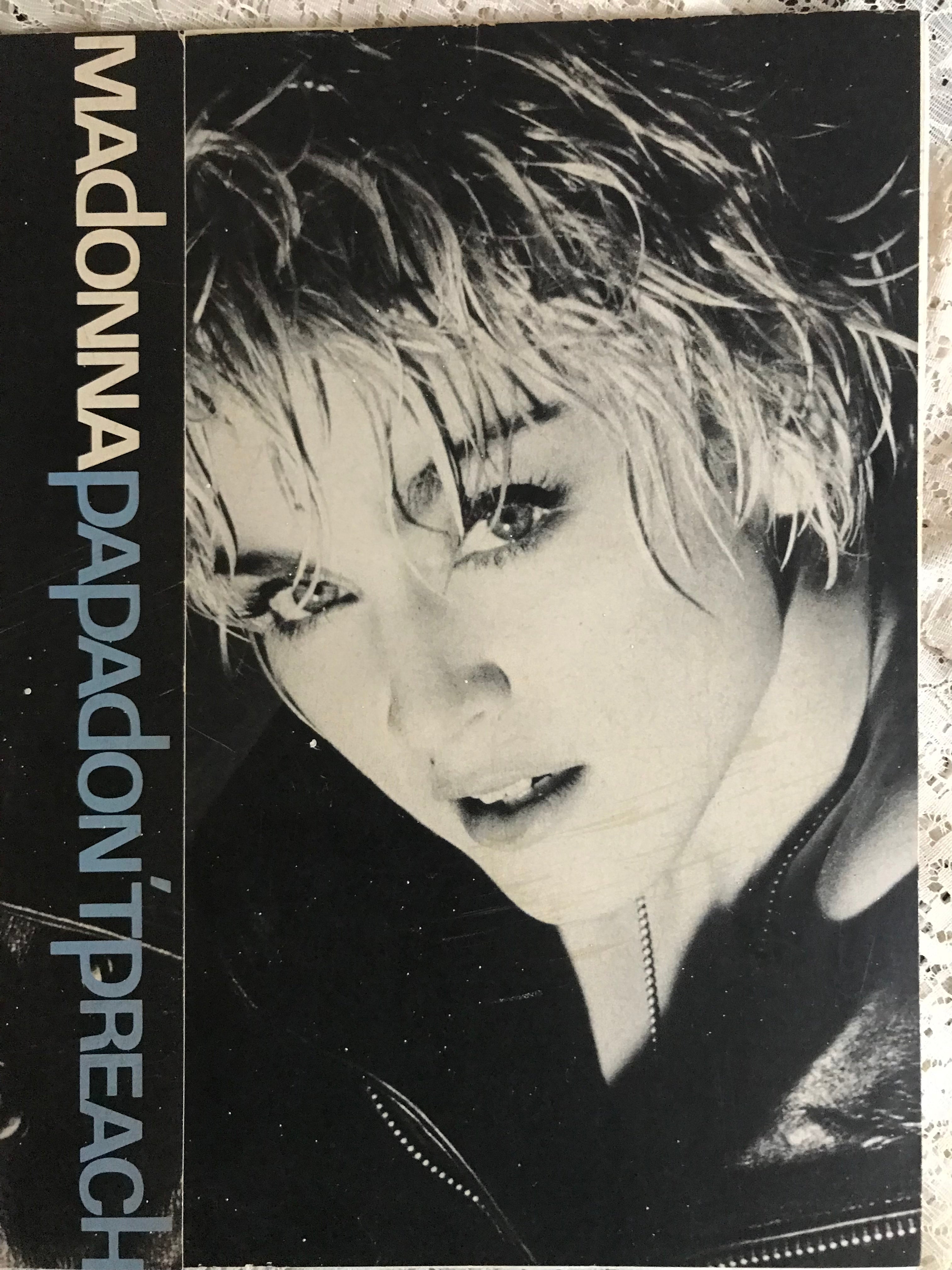 Madonna Papa Don’t Preach Album Cover Notebook