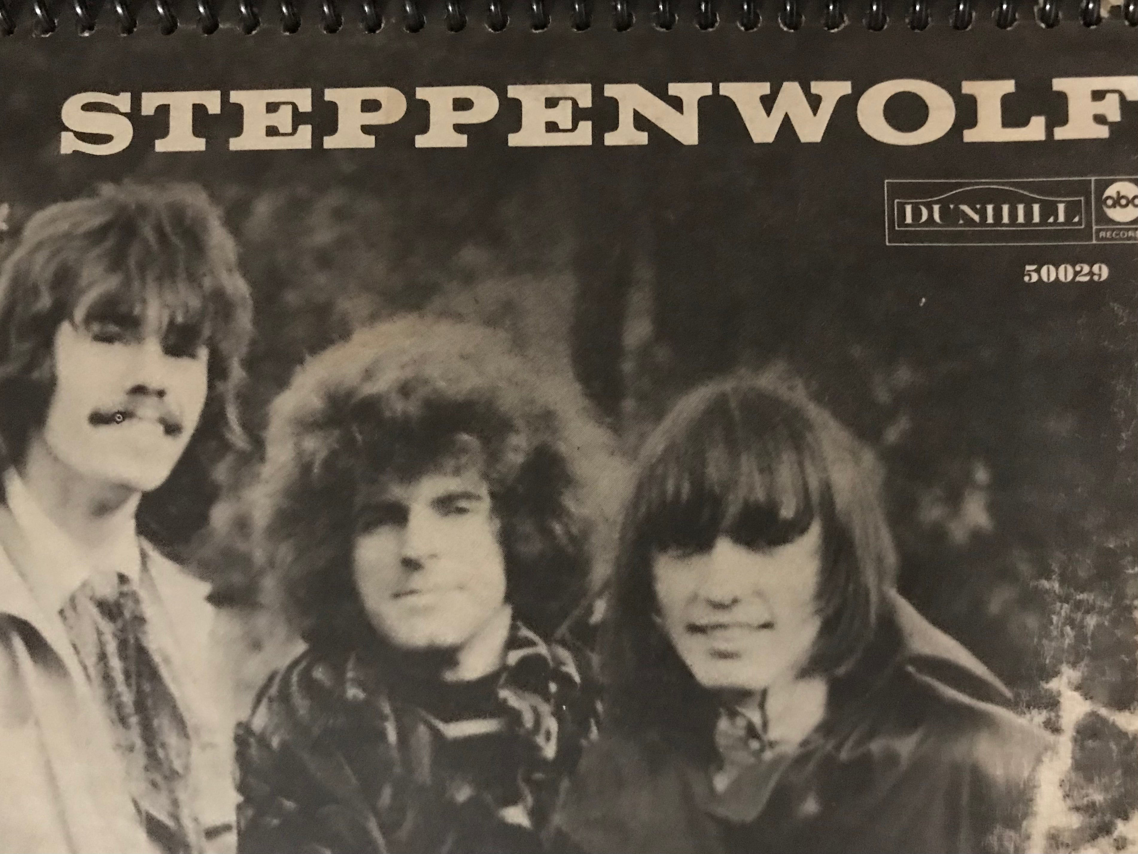 Steppenwolf Born to be Wild Album Cover Notebook