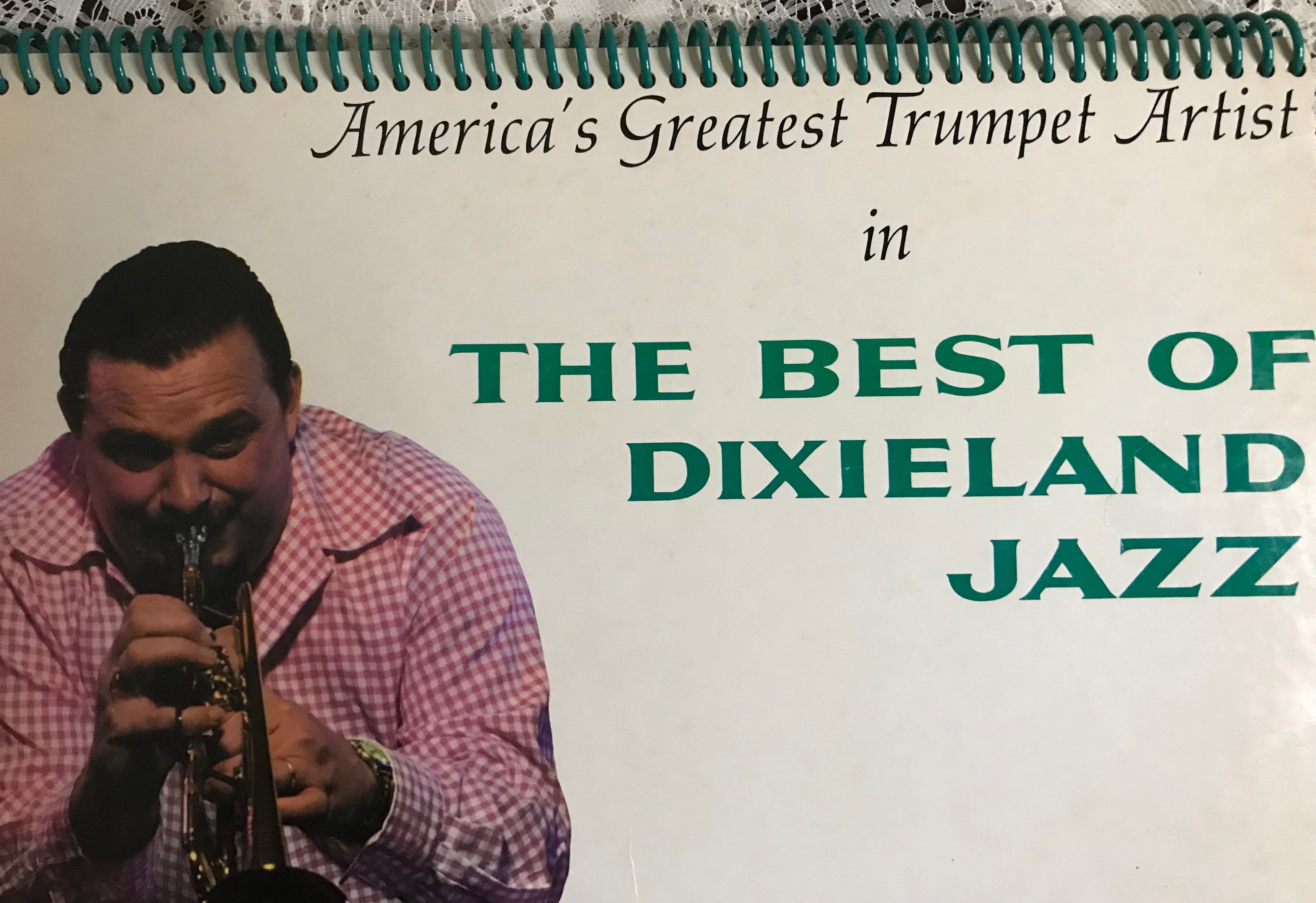Al Hirt Best Of Dixieland Jazz Album Cover Notebook