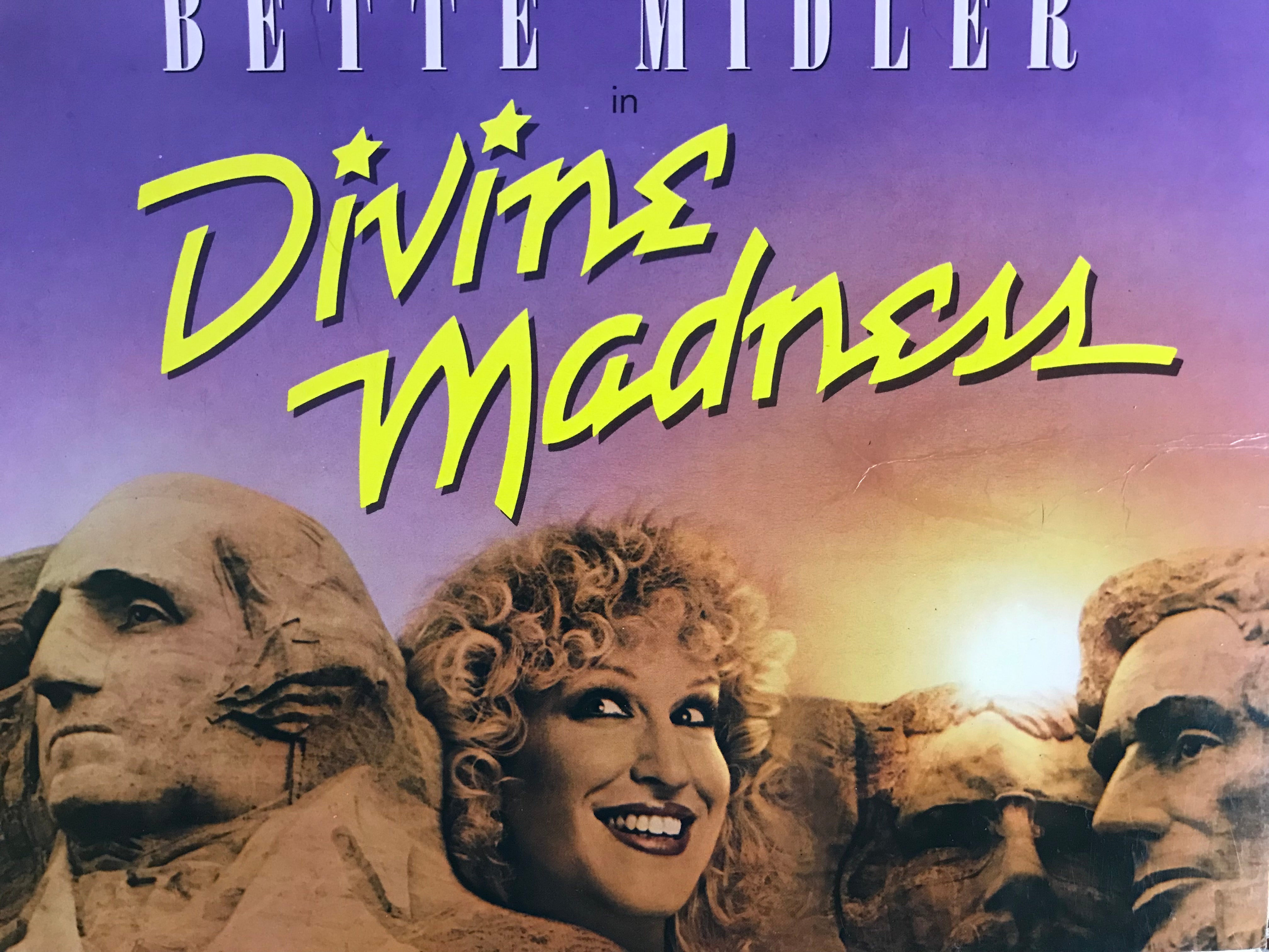 Bette Midler Divine Madness Album Cover Notebook