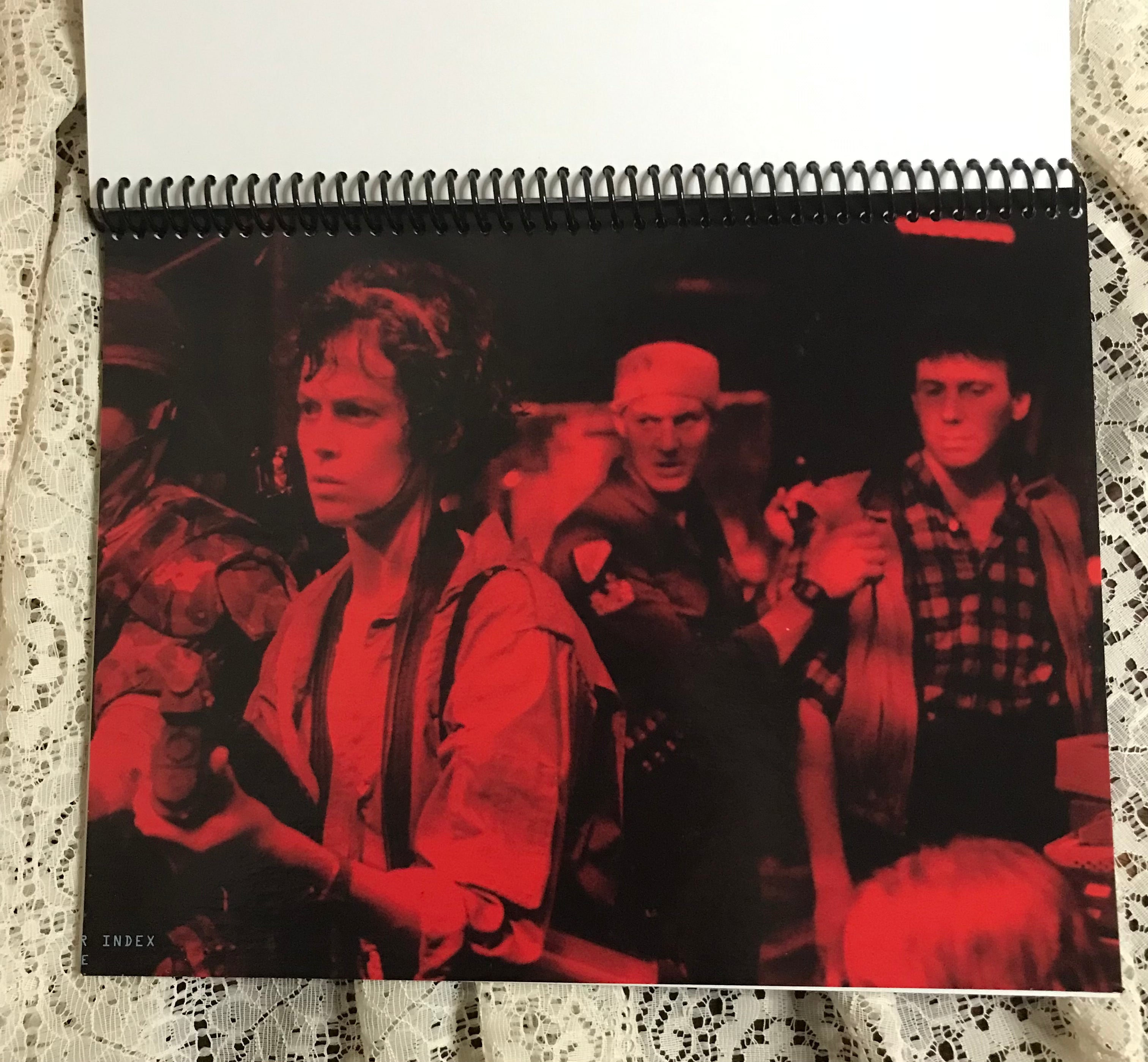 Aliens Movie Album Cover Notebook