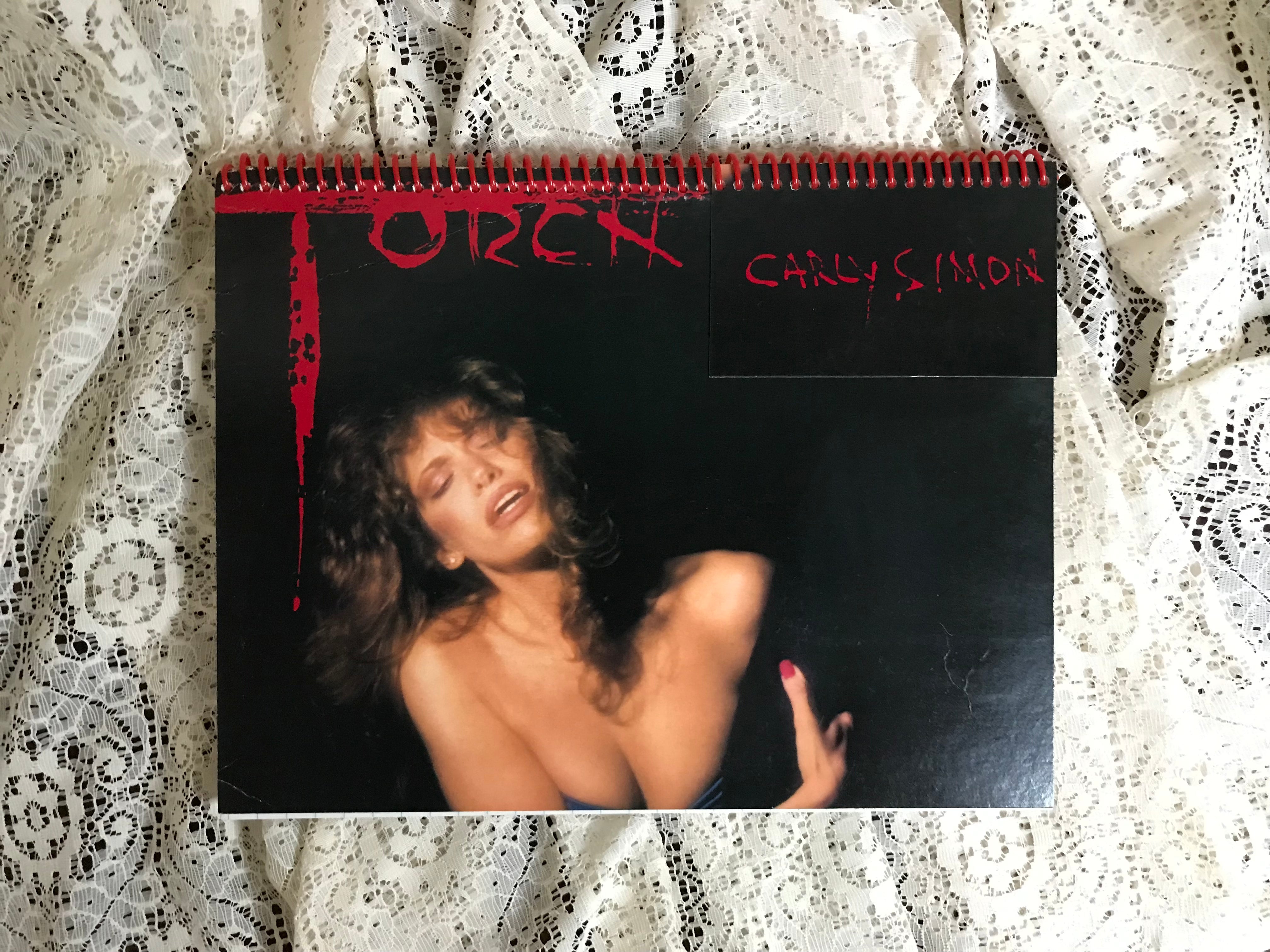 Carly Simon Torch Album Cover Notebook