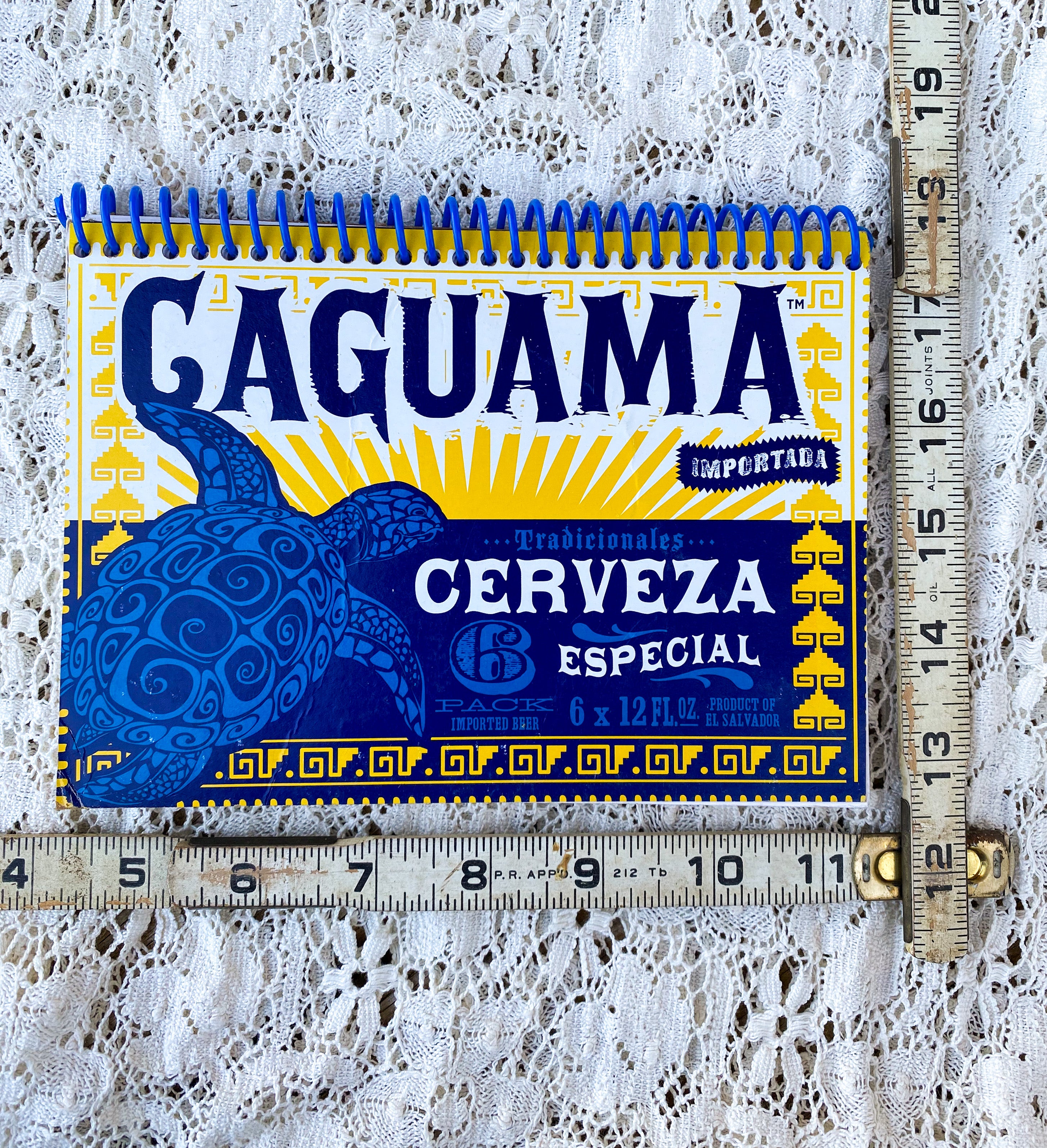 Gaguama Cerveza Especial Recycled Beer Carton Notebook