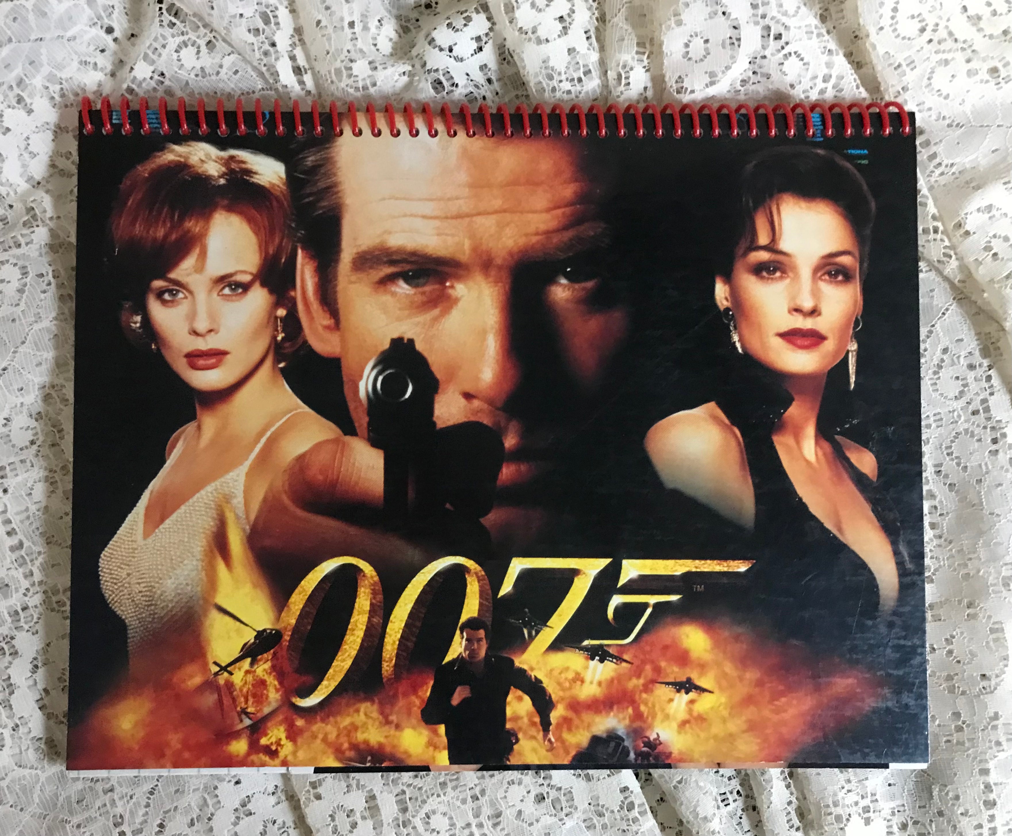 James Bond 007 Album Cover Notebook