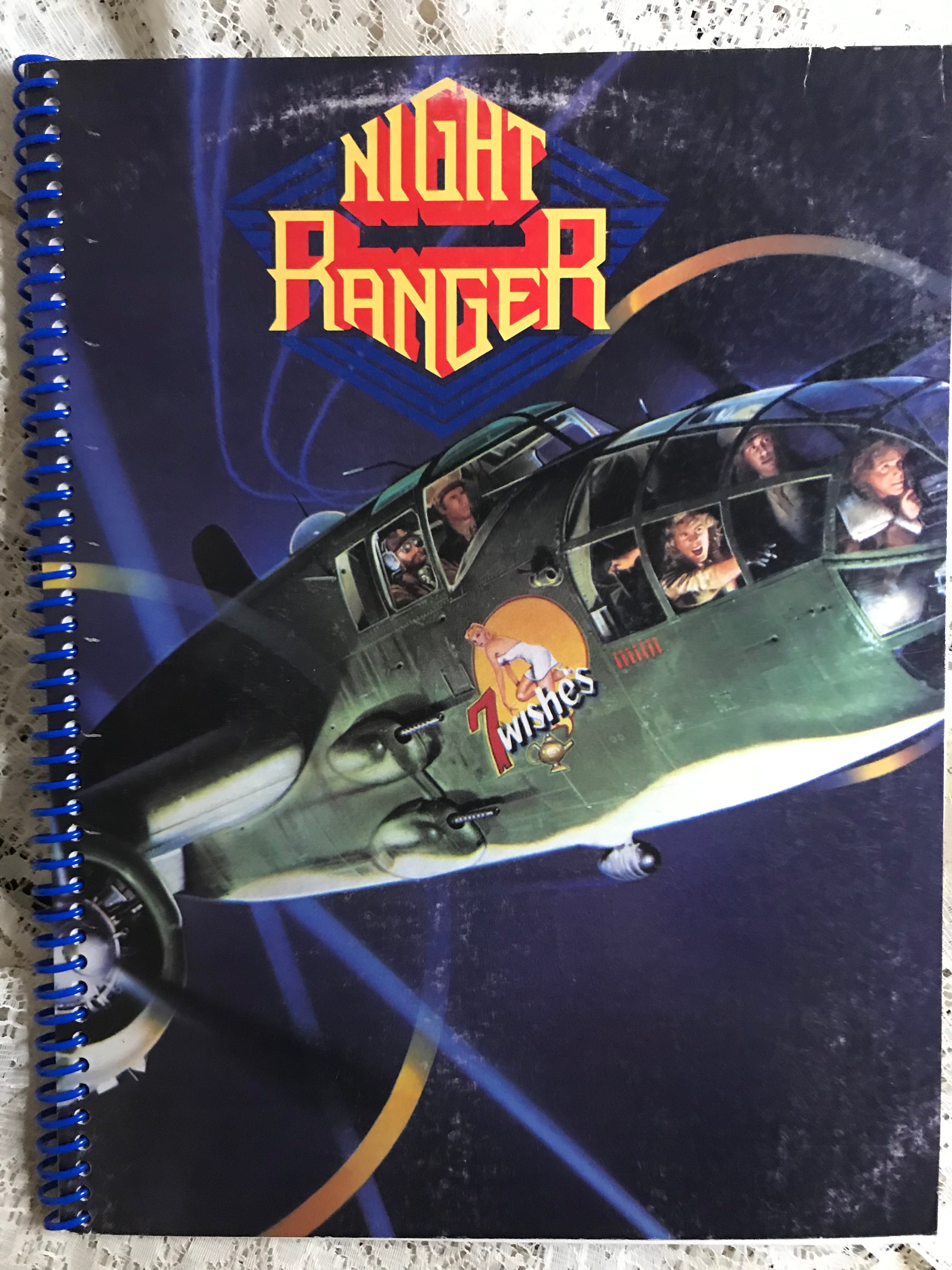 Night Ranger Album Cover Notebook