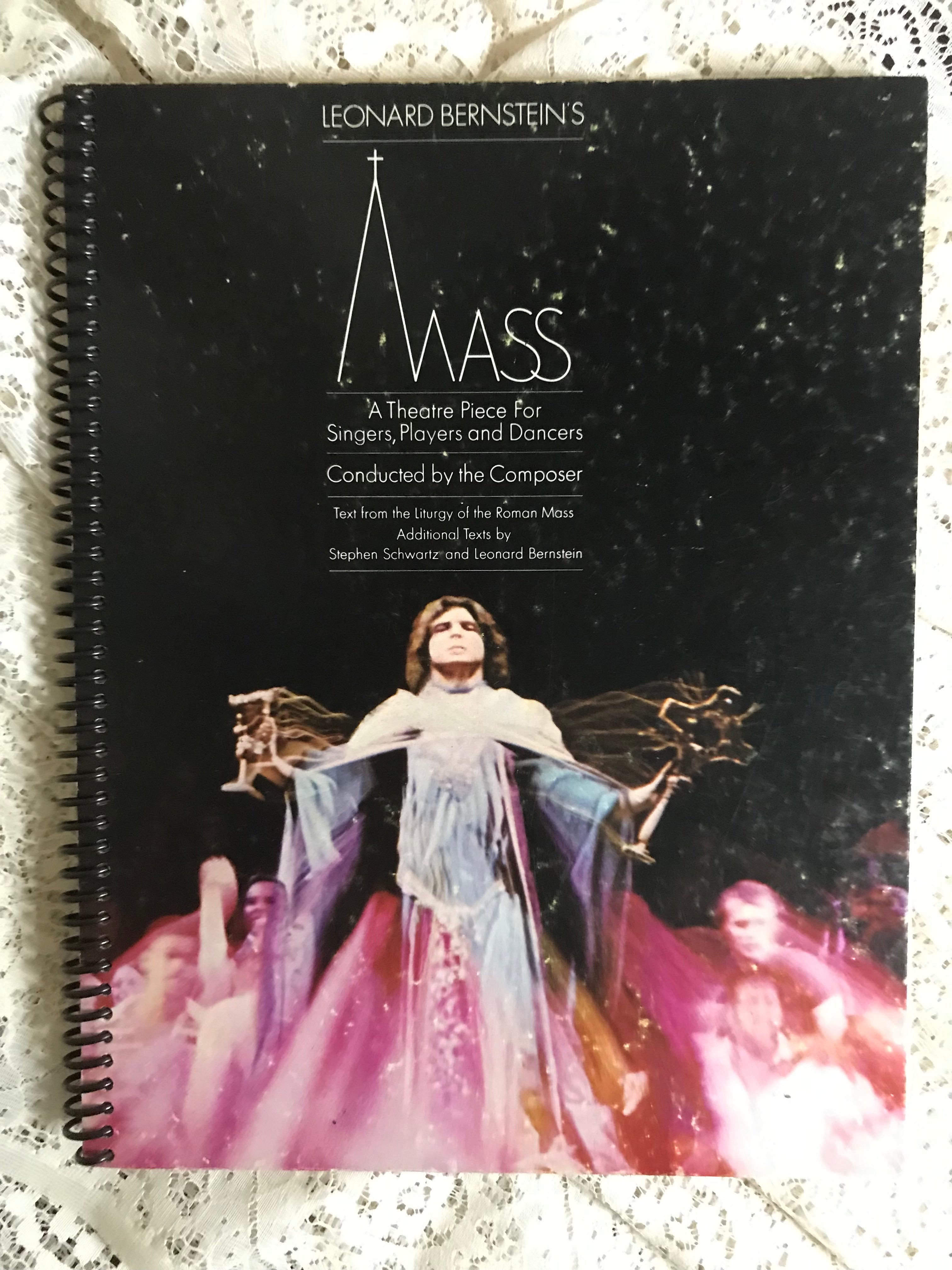 Mass Leonard Bernstein Album Cover Notebook