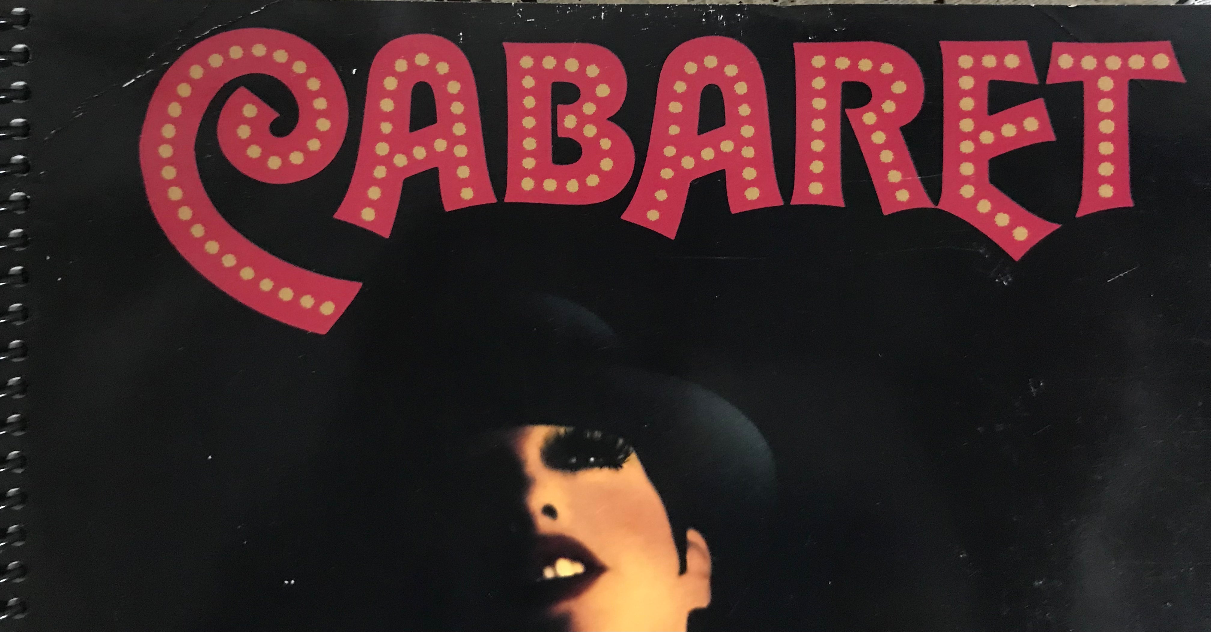 Cabaret the Musical Album Cover Notebook