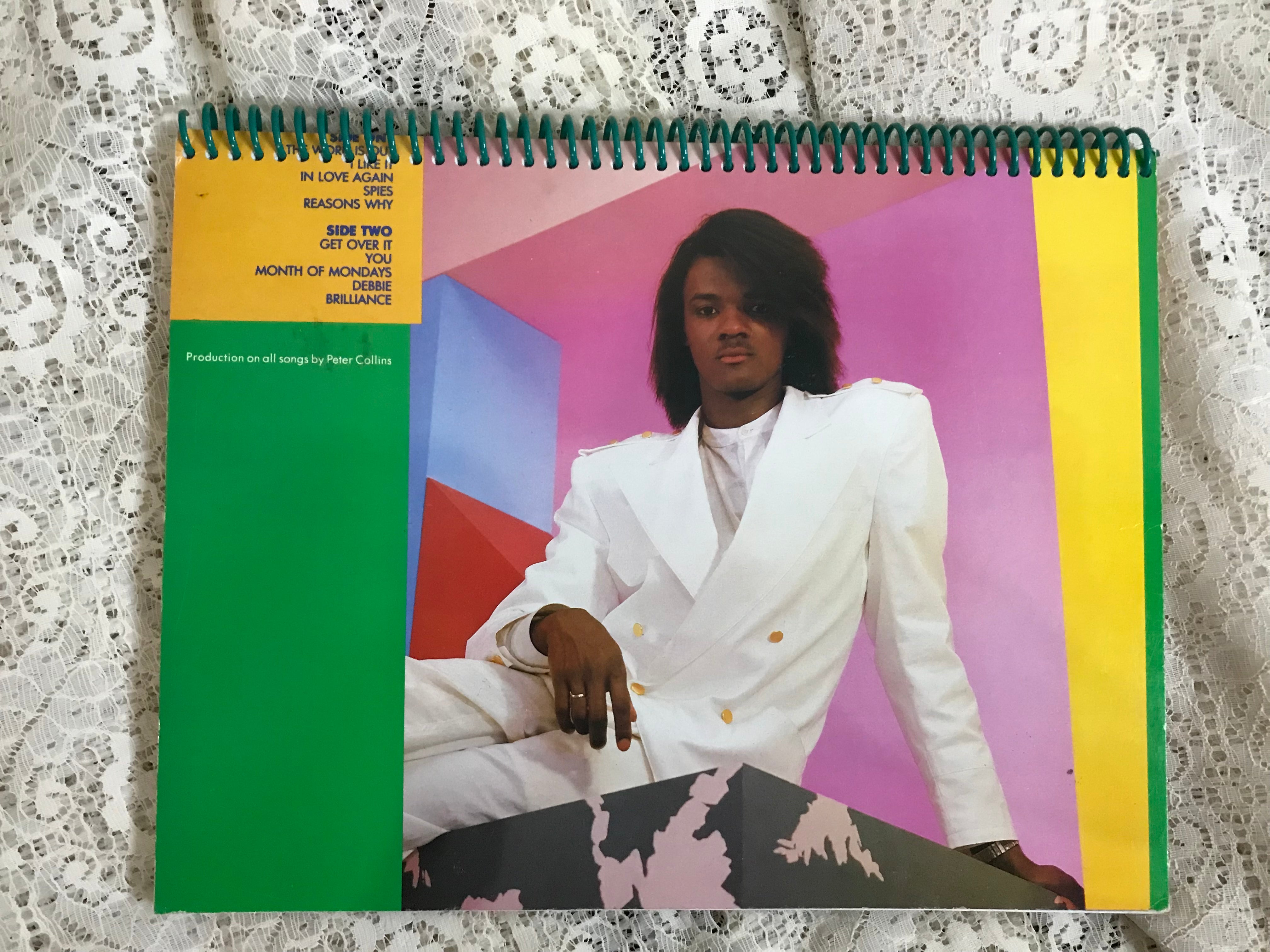 Jermaine Stewart Album Cover Notebook