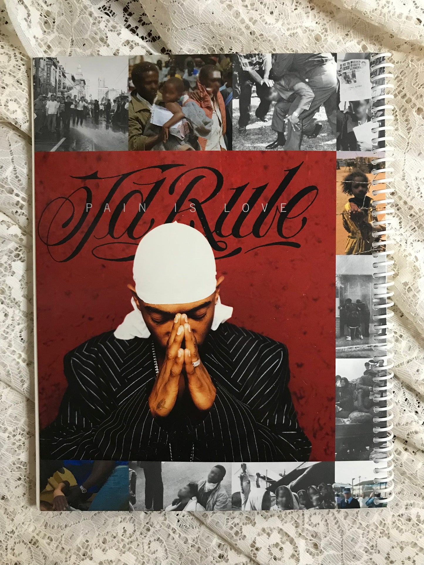 Ja Rule Love is Pain Album Cover Notebook