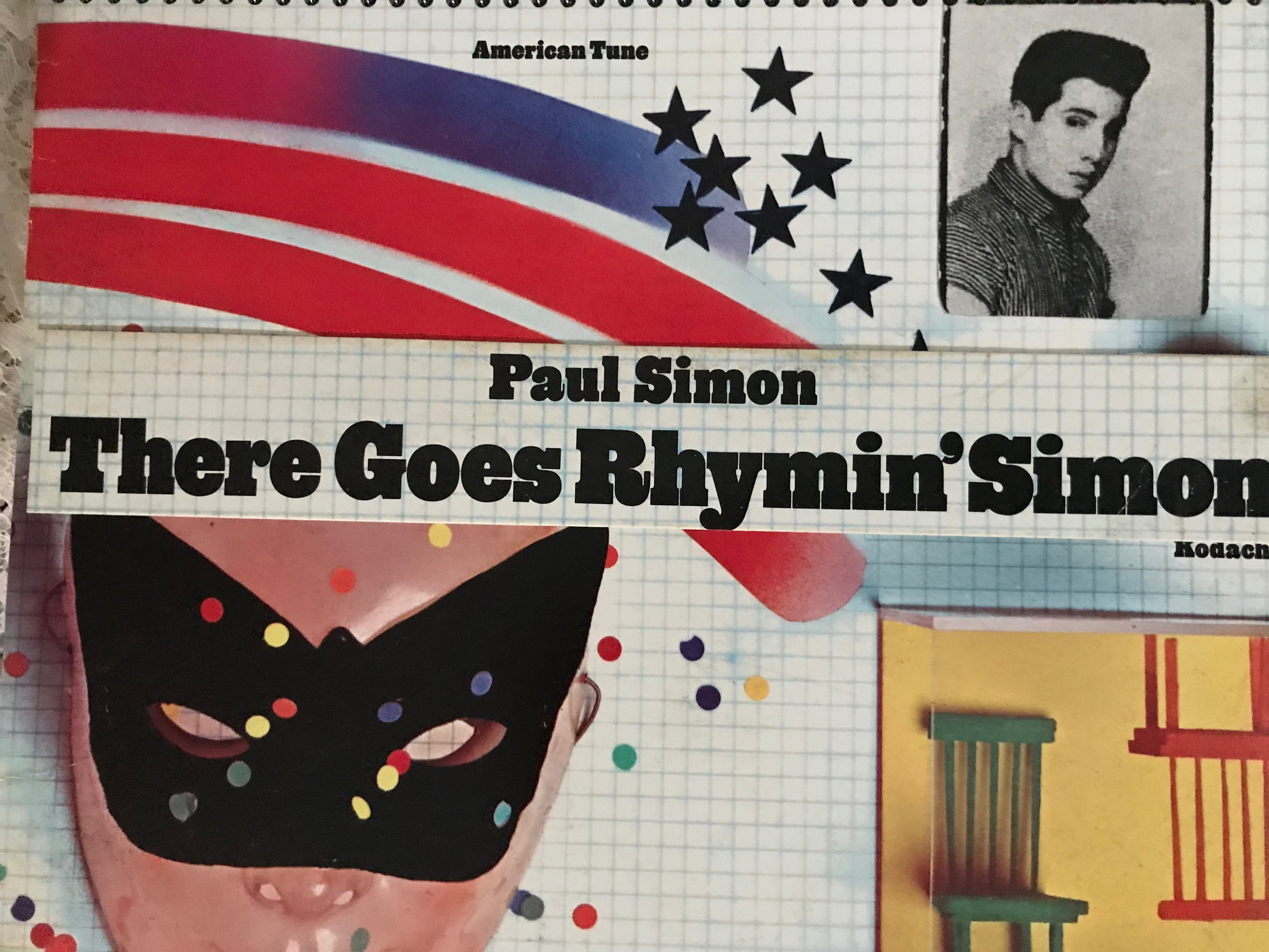 Paul Simon Rhymin Simon Album Cover Notebook