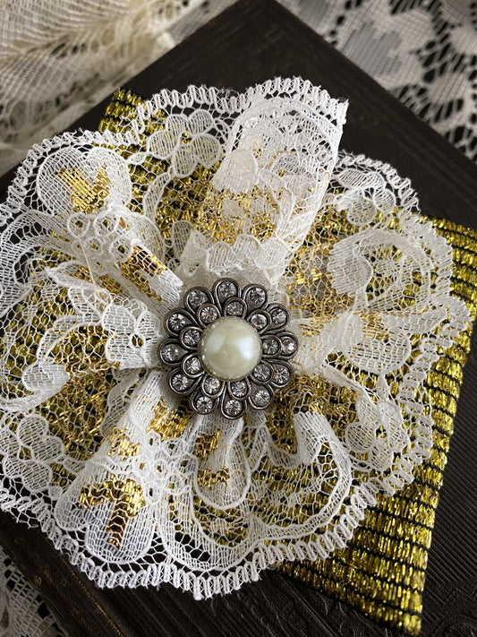 Gorgeous Upcycled Wrist Cuff
