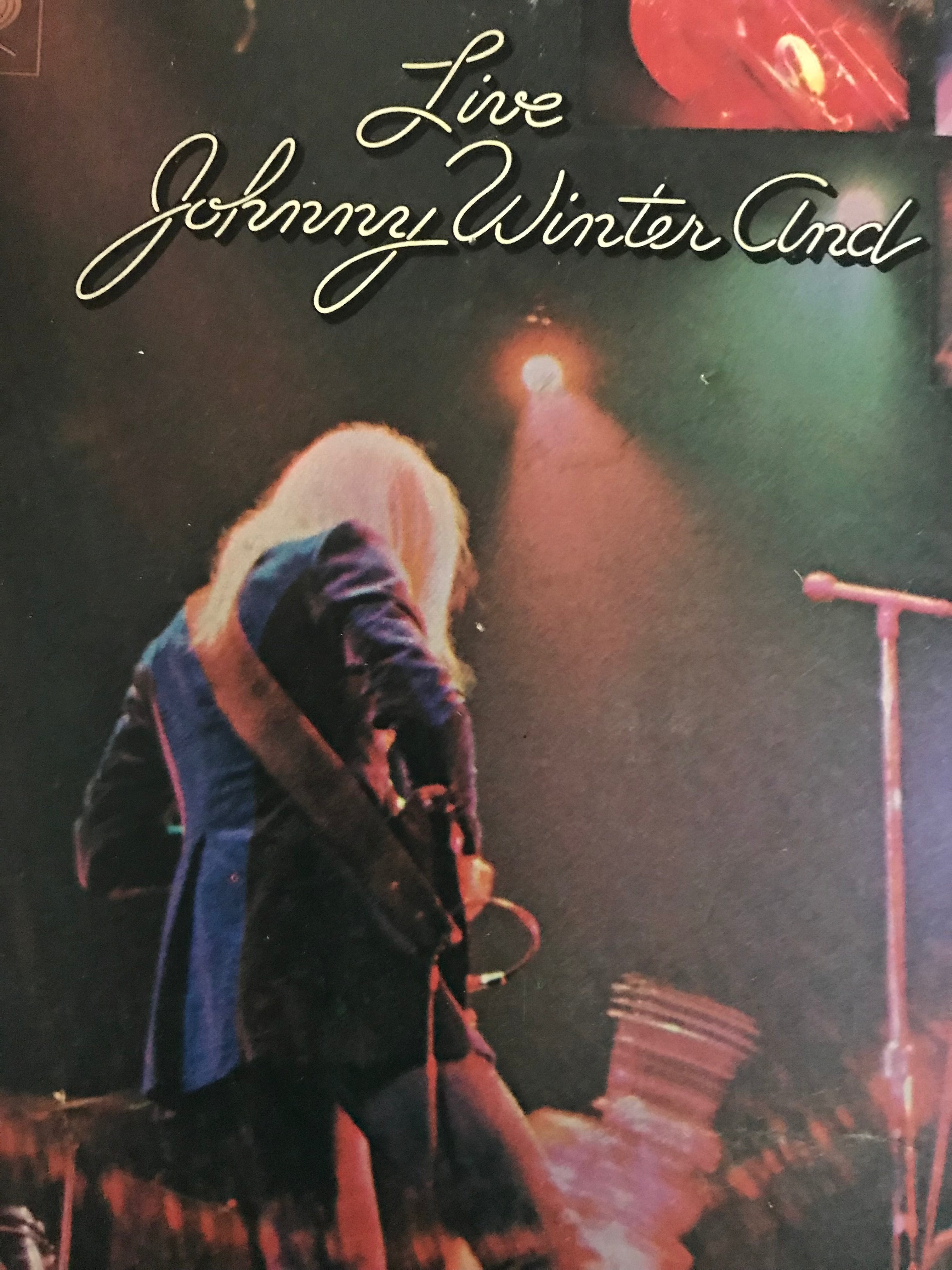 Johnny Winter And Live Album Cover Notebook