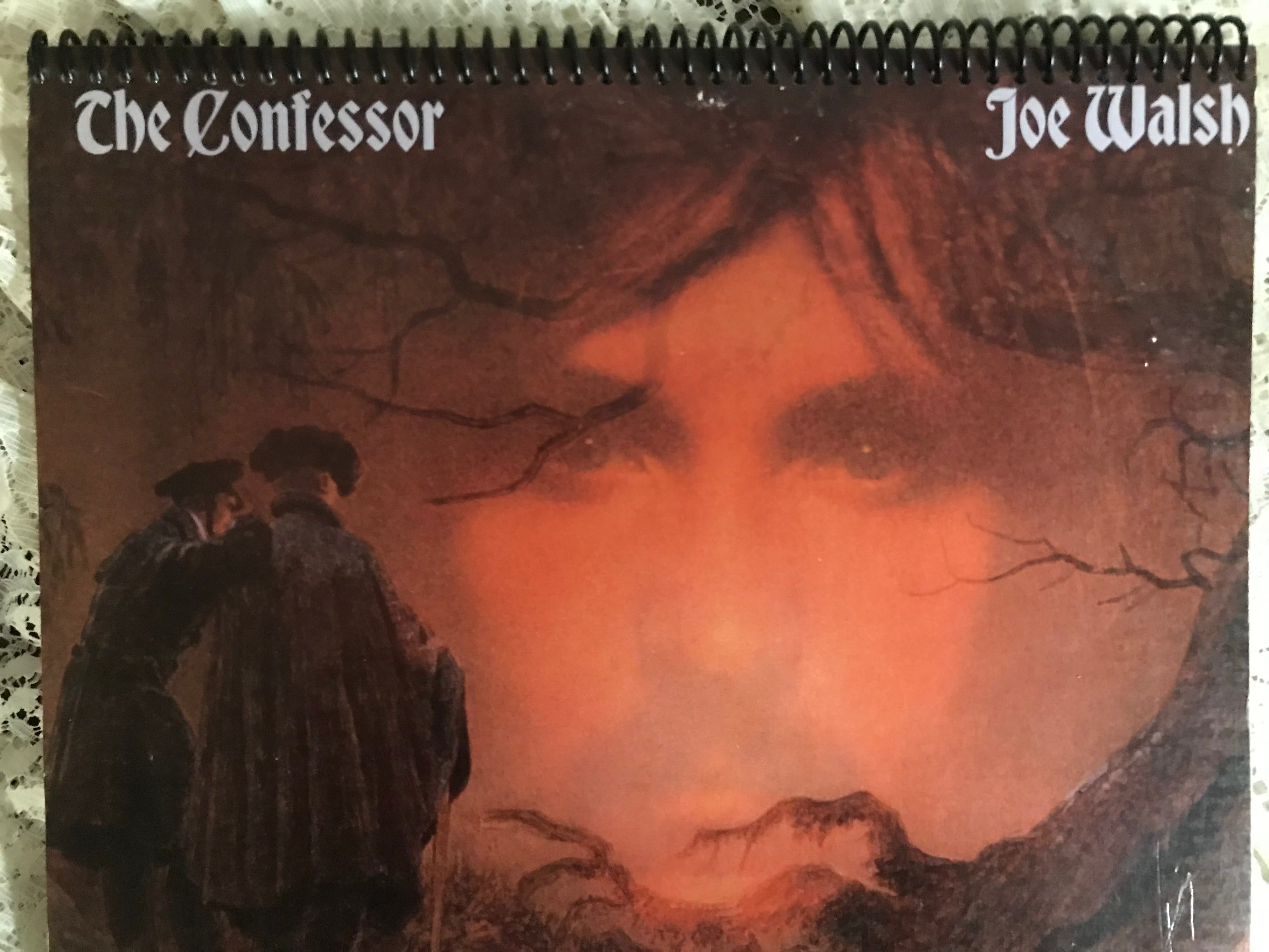 Joe Walsh The Confessor Album Cover Notebook