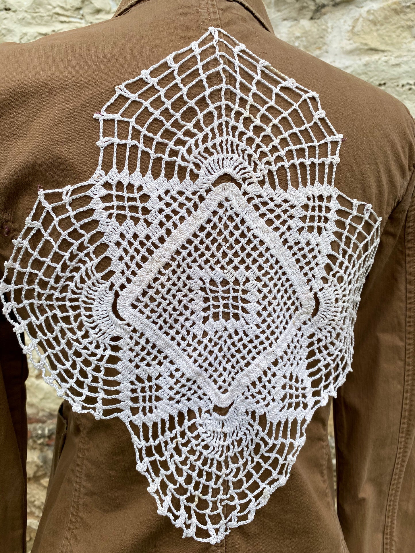 Brown Cotton Jacket - Small