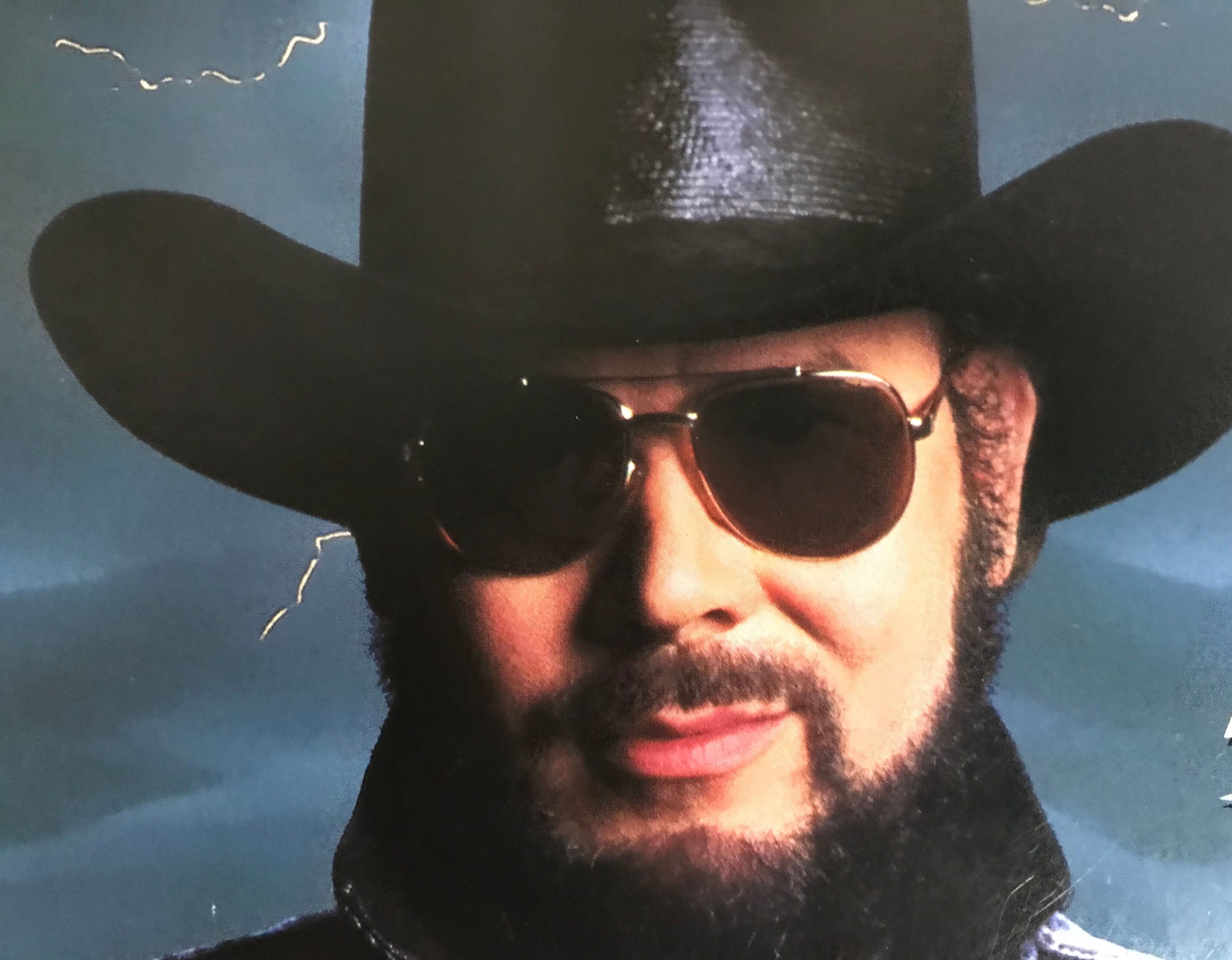 Hank Williams Jr. Album Cover Notebook