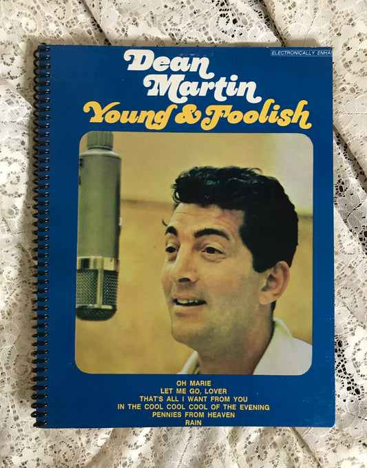Dean Martin  Young & Foolish Album Cover Notebook