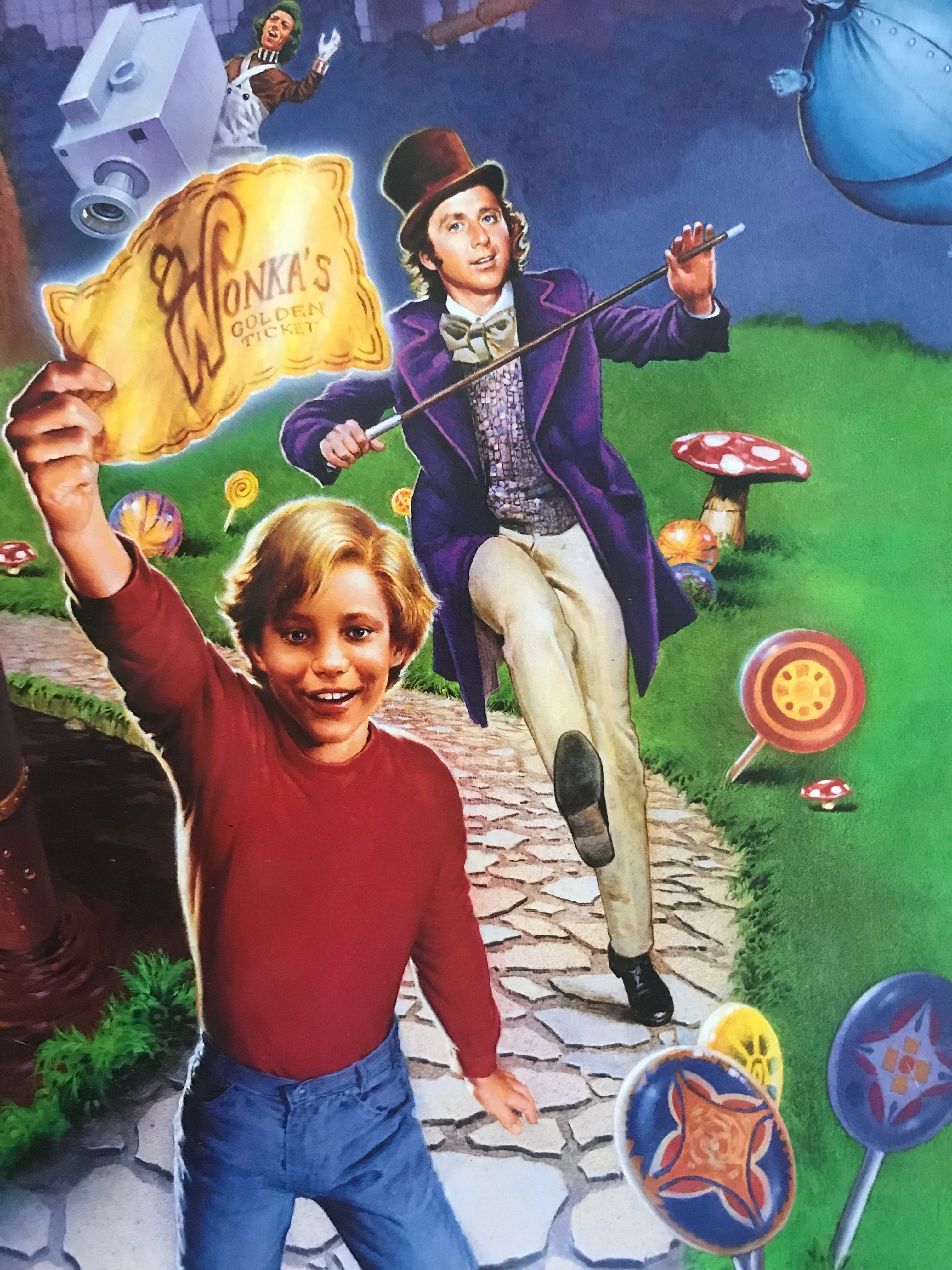 Willie Wonka Album Cover Notebook