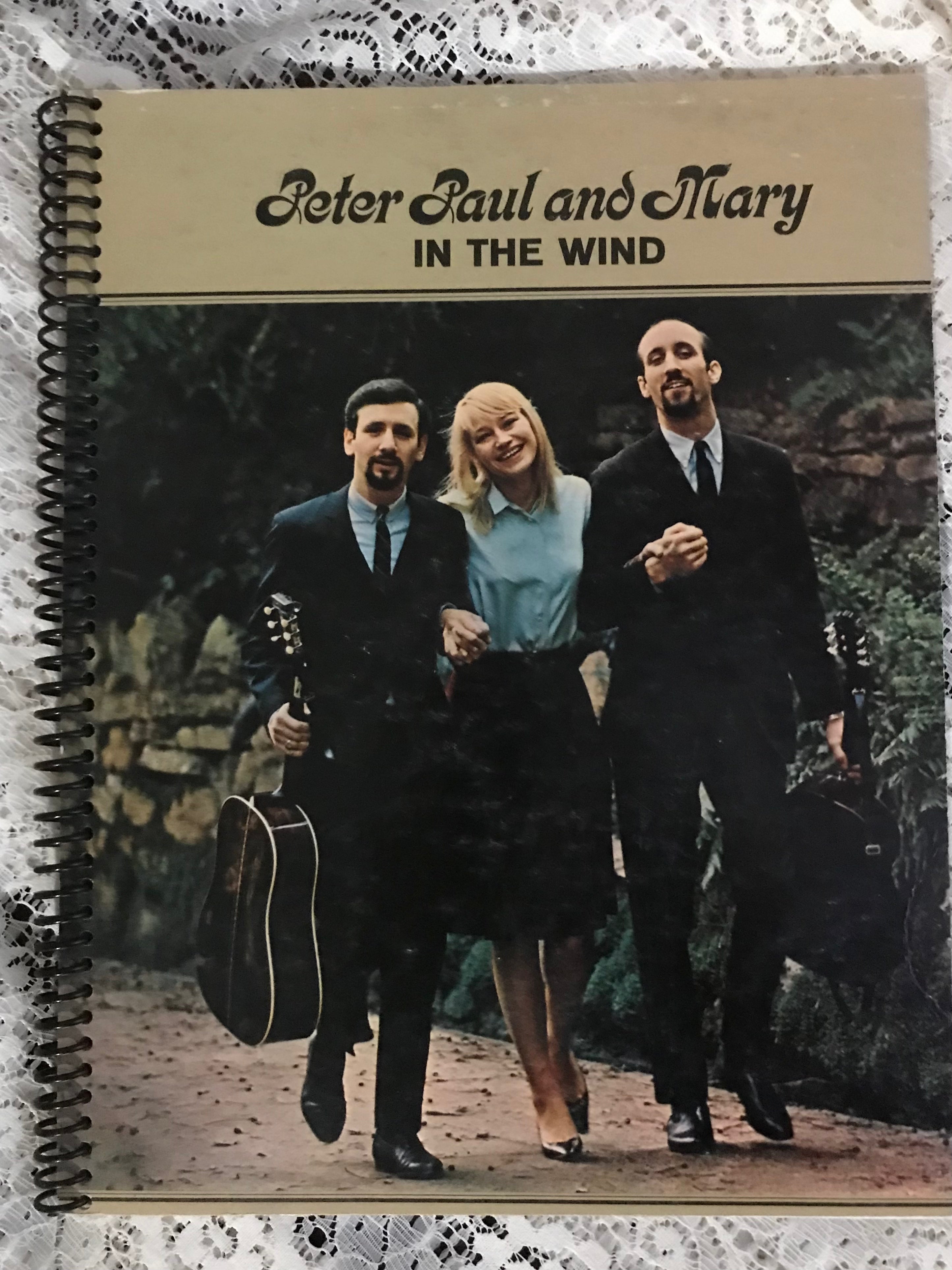 Peter Paul and Mary Album Cover Notebook