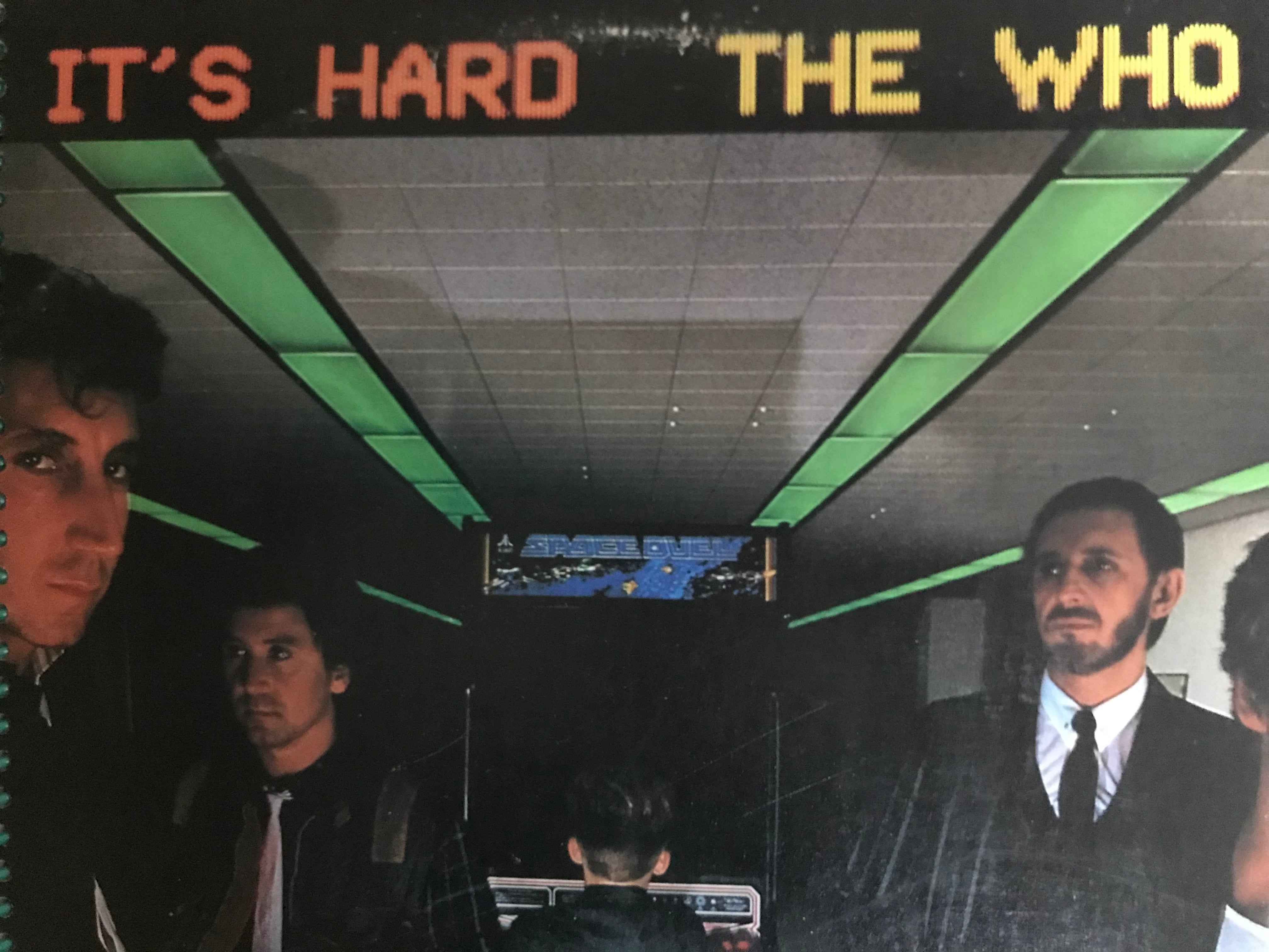 The Who It’s Hard Album Cover Notebook