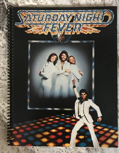 Saturday Night Fever Bee Gees Album Cover Notebook