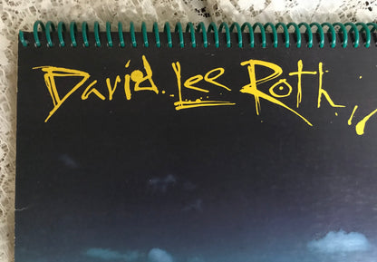 David Lee Roth  Crazy From the Heart Album Cover Notebook