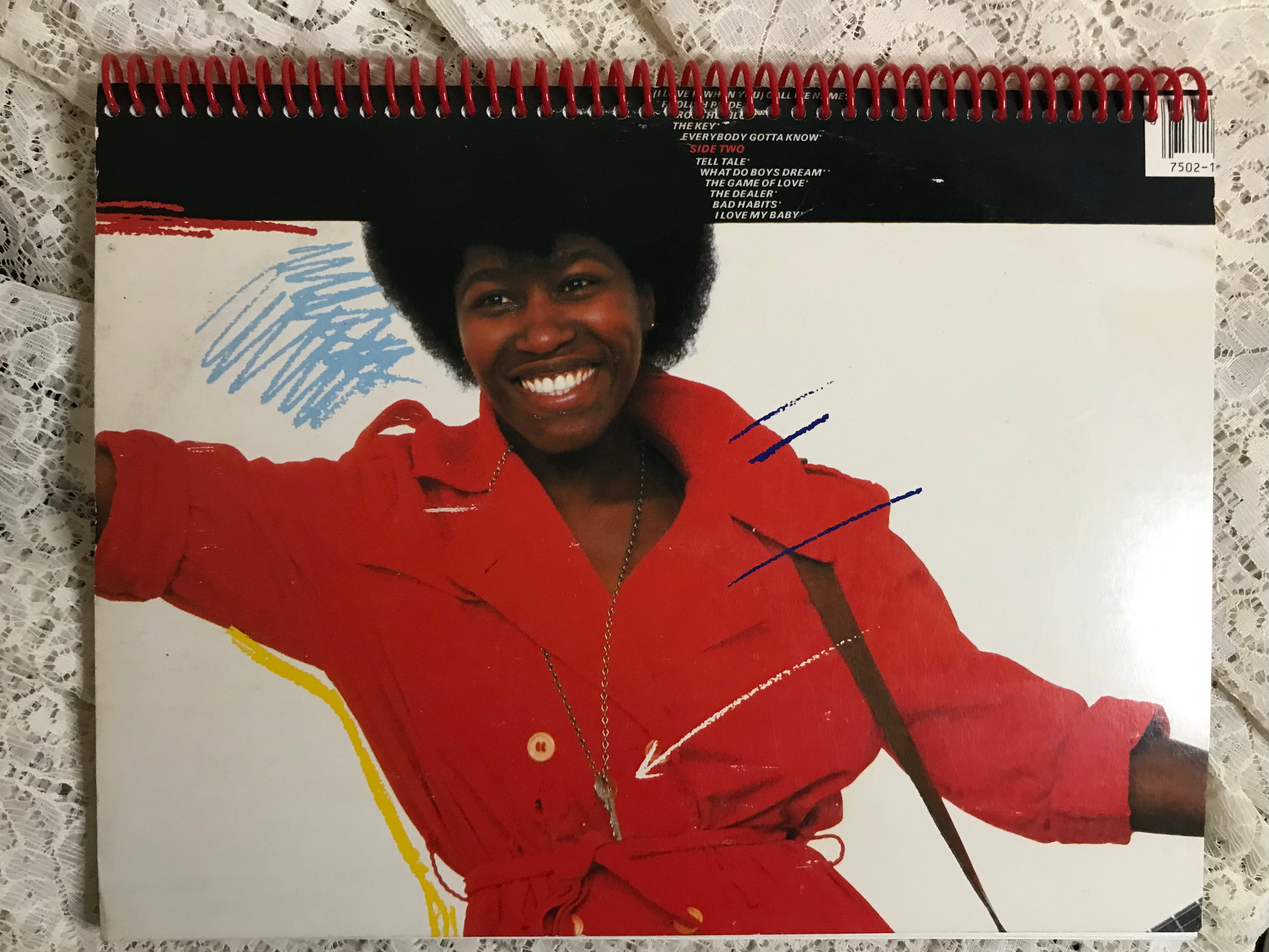 Joan Armatrading The Key Album Cover Notebook