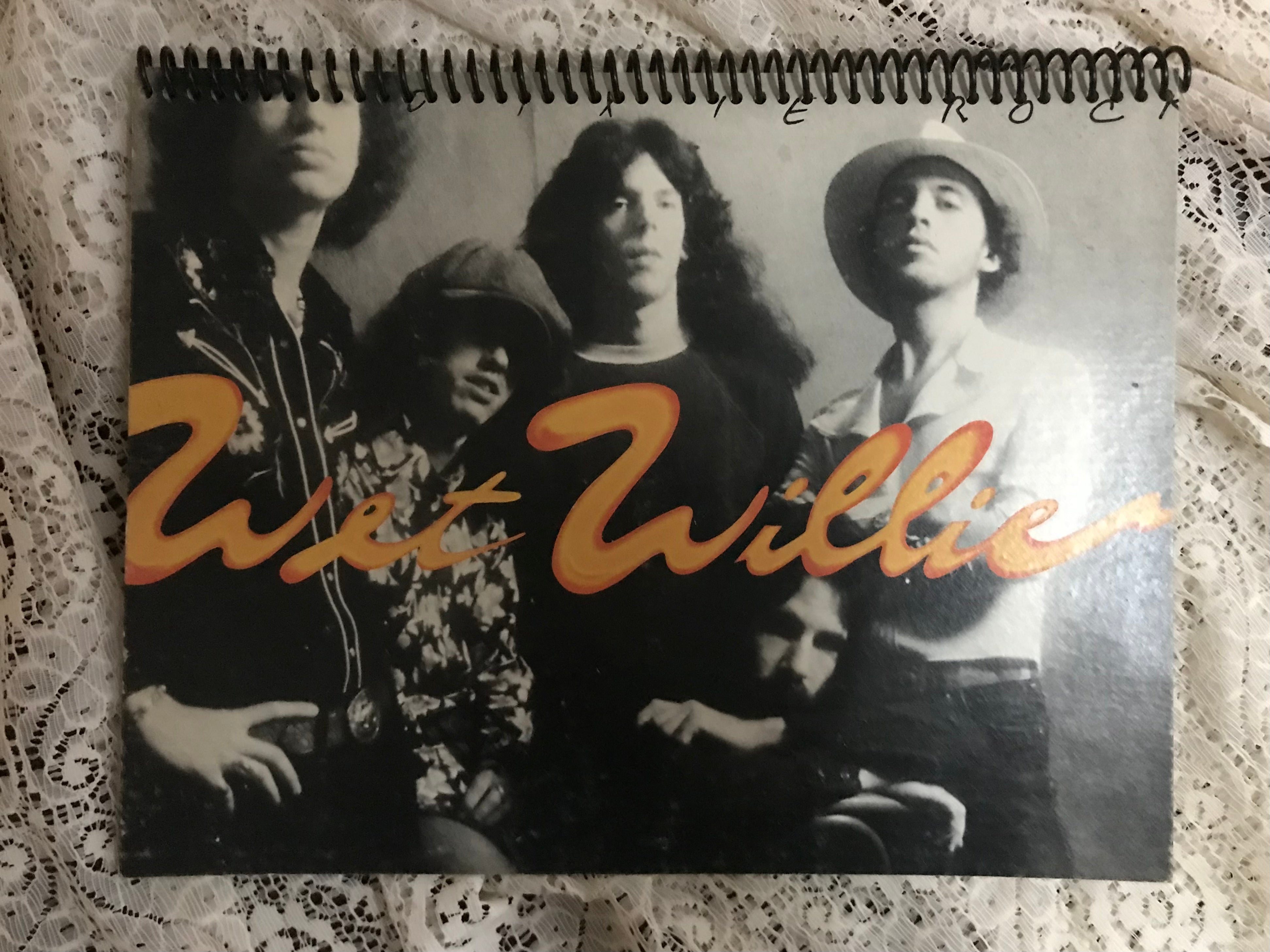 Wet Willie Album Cover Notebook